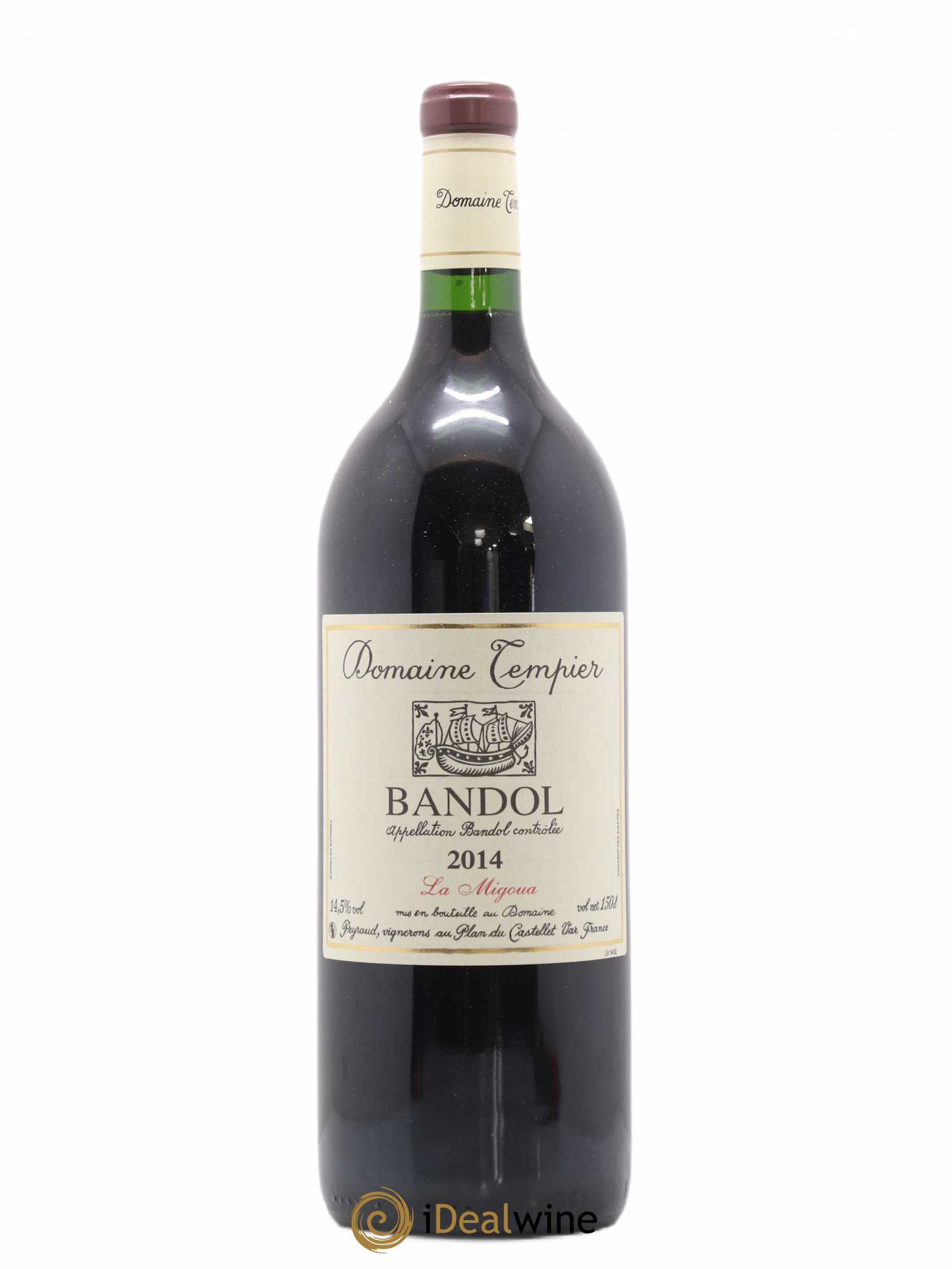 Bandol Domaine Tempier Cuvée La Migoua Famille Peyraud 2014 - Lot de 1 magnum - 0