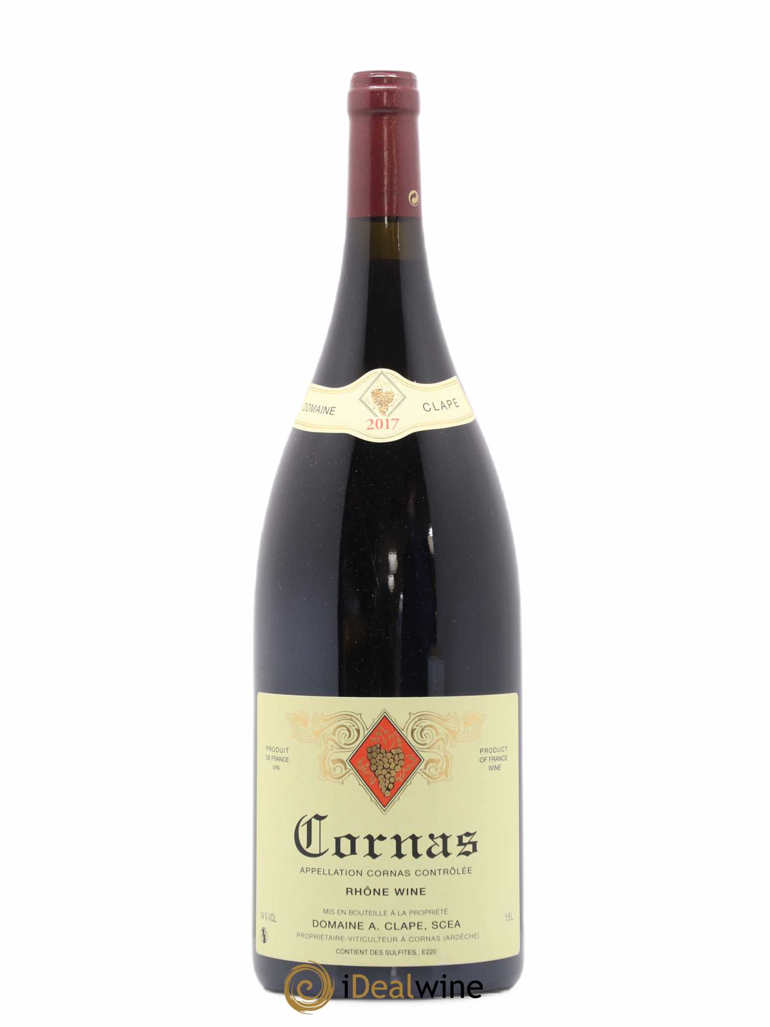 Cornas Auguste Clape 2017 - Posten von 1 Magnum - 0