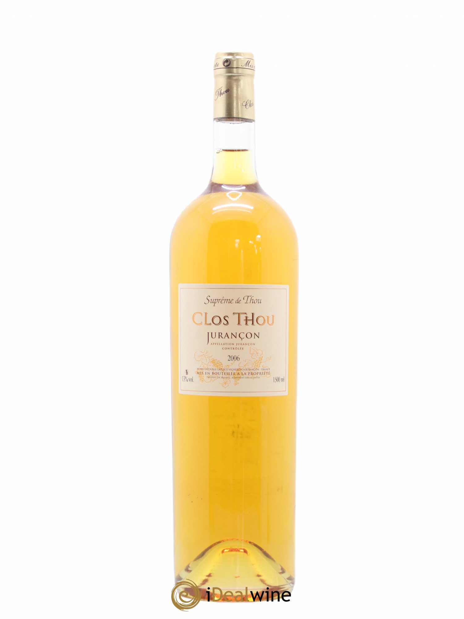 Jurançon Suprême de Thou Clos Thou 2006 - Posten von 1 Magnum - 0