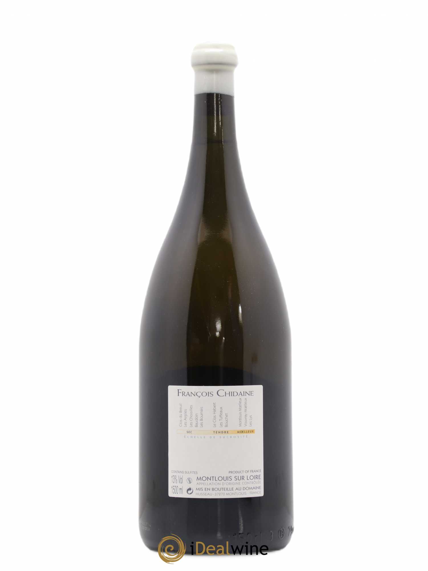 Montlouis-sur-Loire Les Bournais François Chidaine 2017 - Lot de 1 magnum - 1
