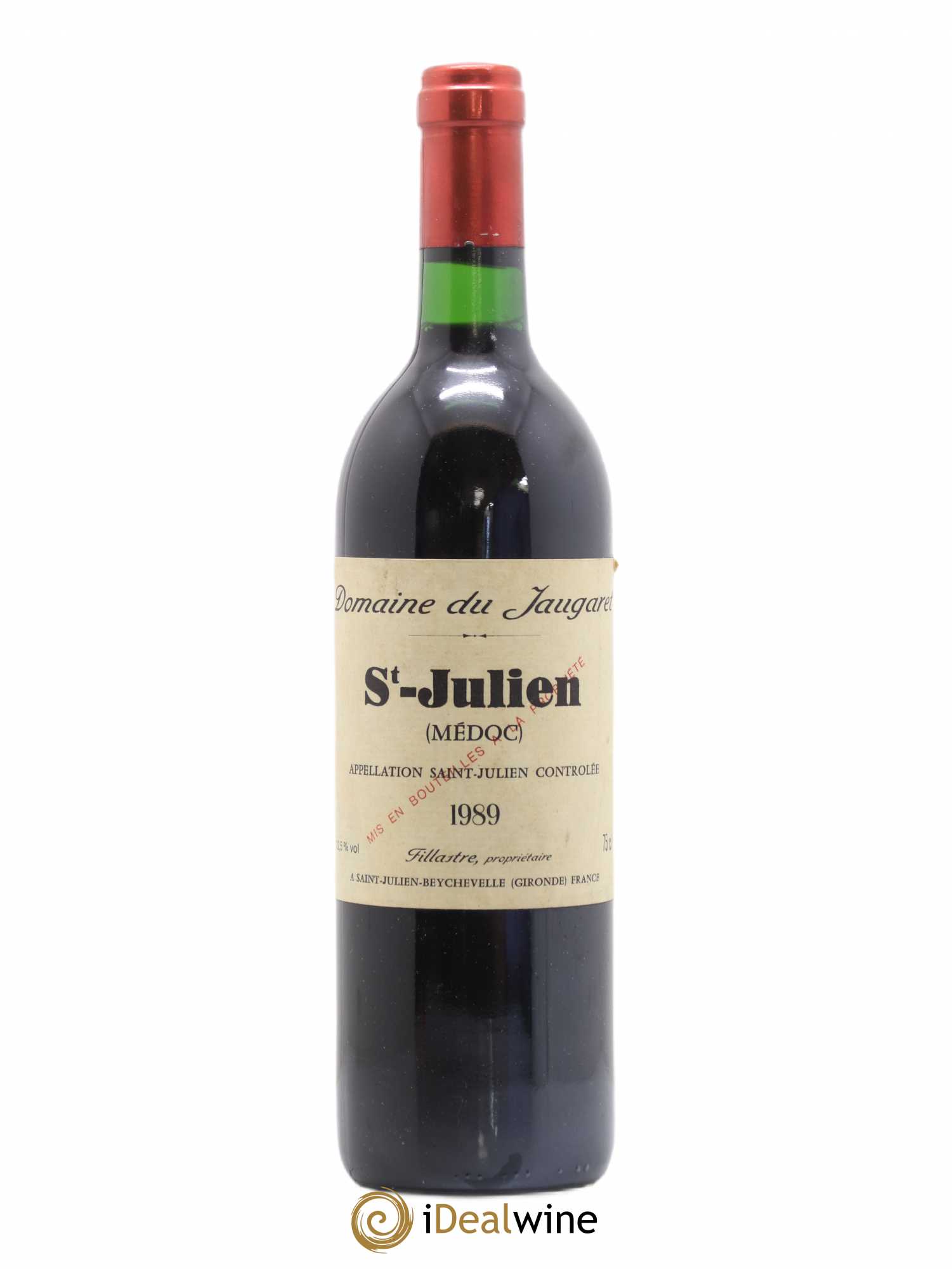 Domaine du Jaugaret 1989 - Lot de 1 bouteille - 0