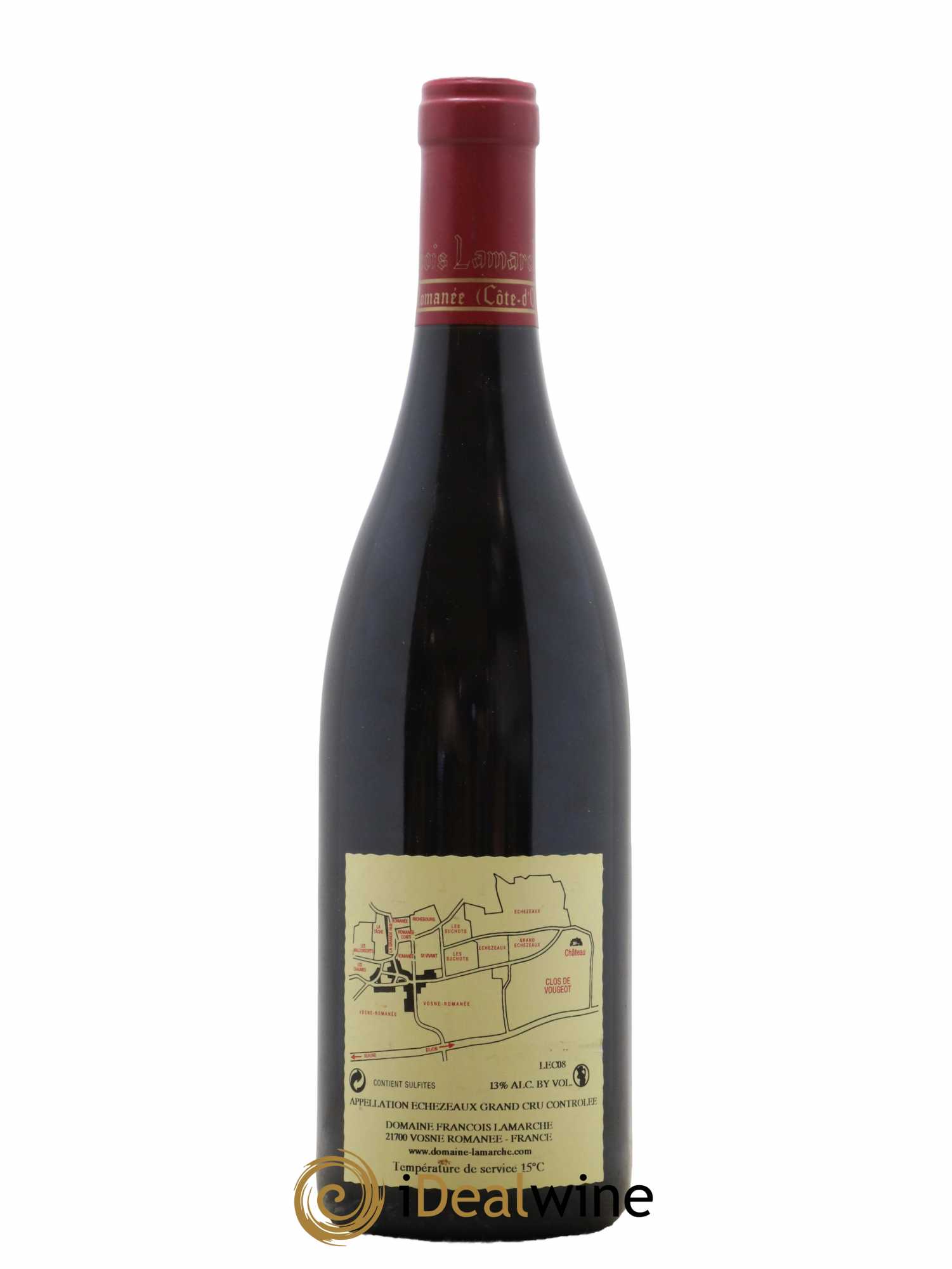 Echezeaux Grand Cru Lamarche (Domaine) 2008 - Lot de 1 bouteille - 1