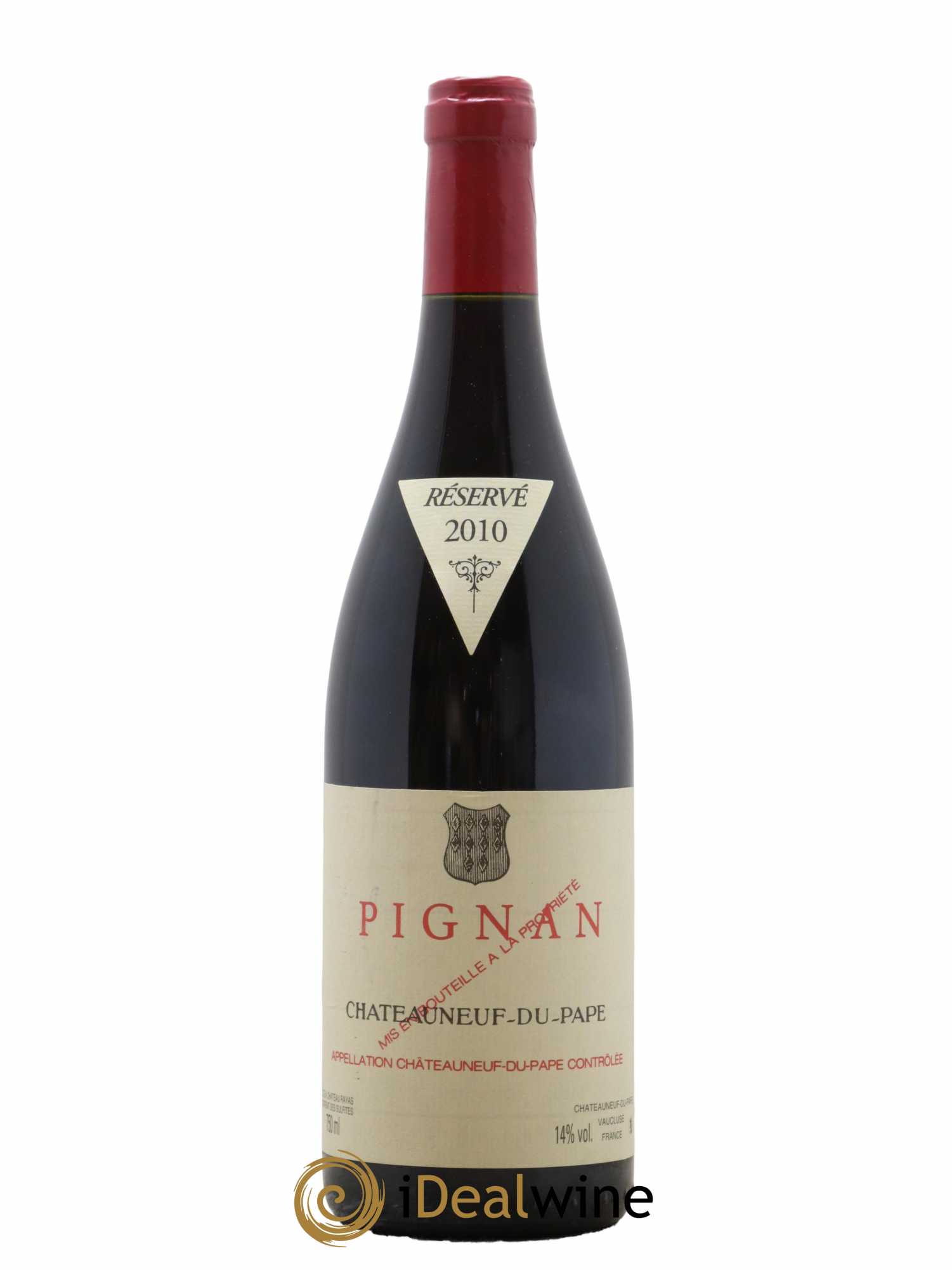 Châteauneuf-du-Pape Pignan Emmanuel Reynaud 2010 - Lot de 1 bouteille - 0
