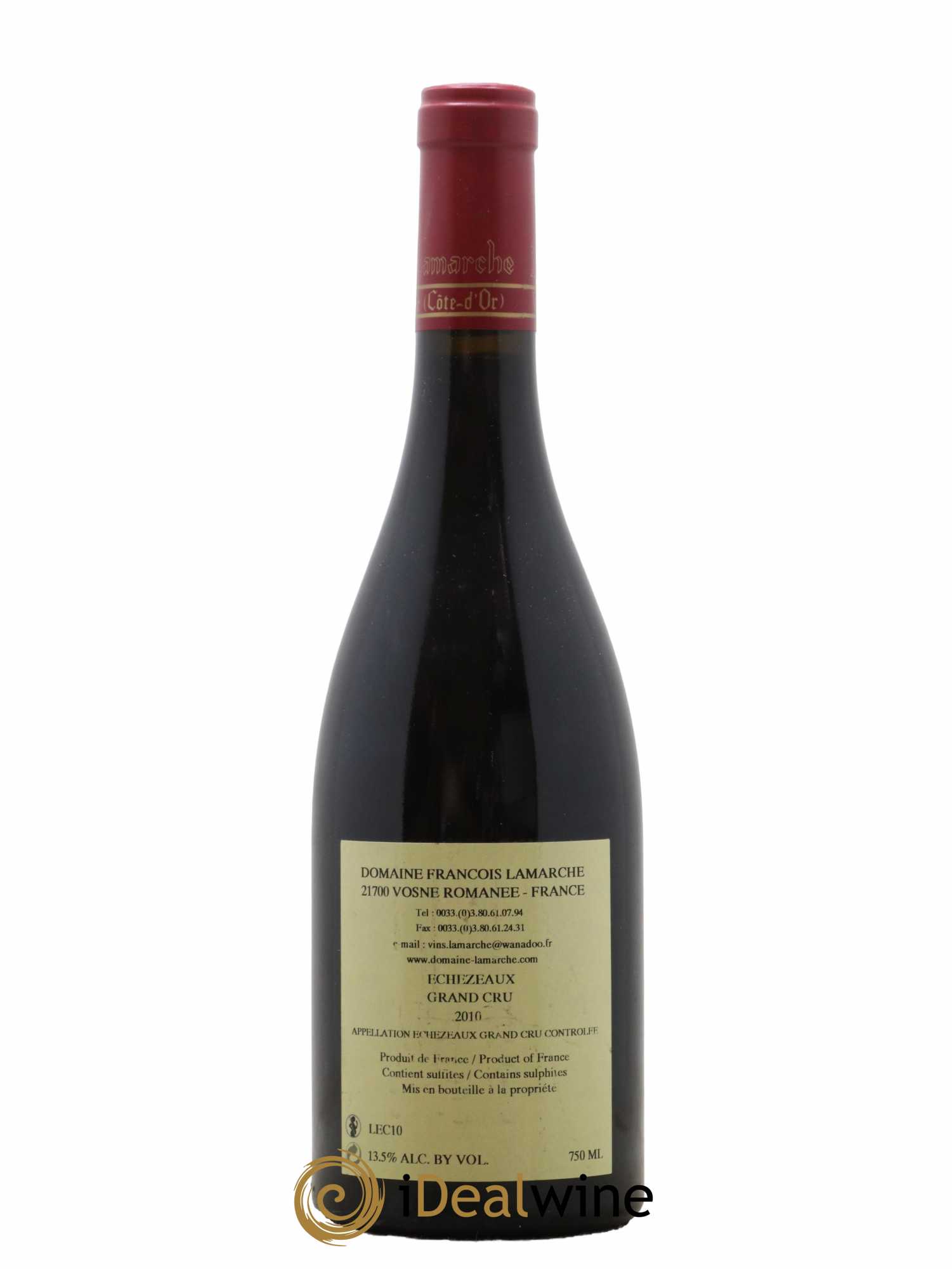 Echezeaux Grand Cru Lamarche (Domaine) 2010 - Posten von 1 Flasche - 1