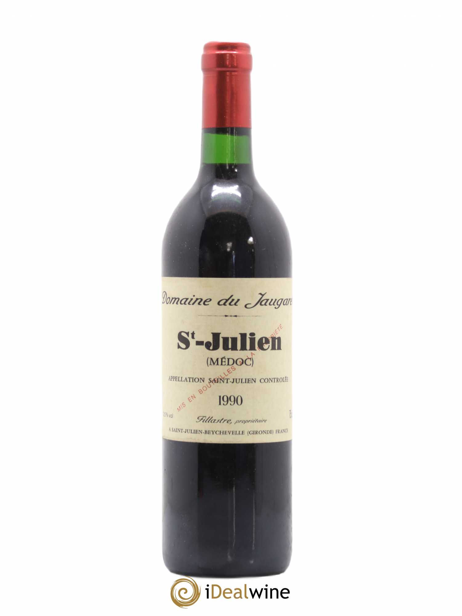 Domaine du Jaugaret 1990 - Lot de 1 bouteille - 0