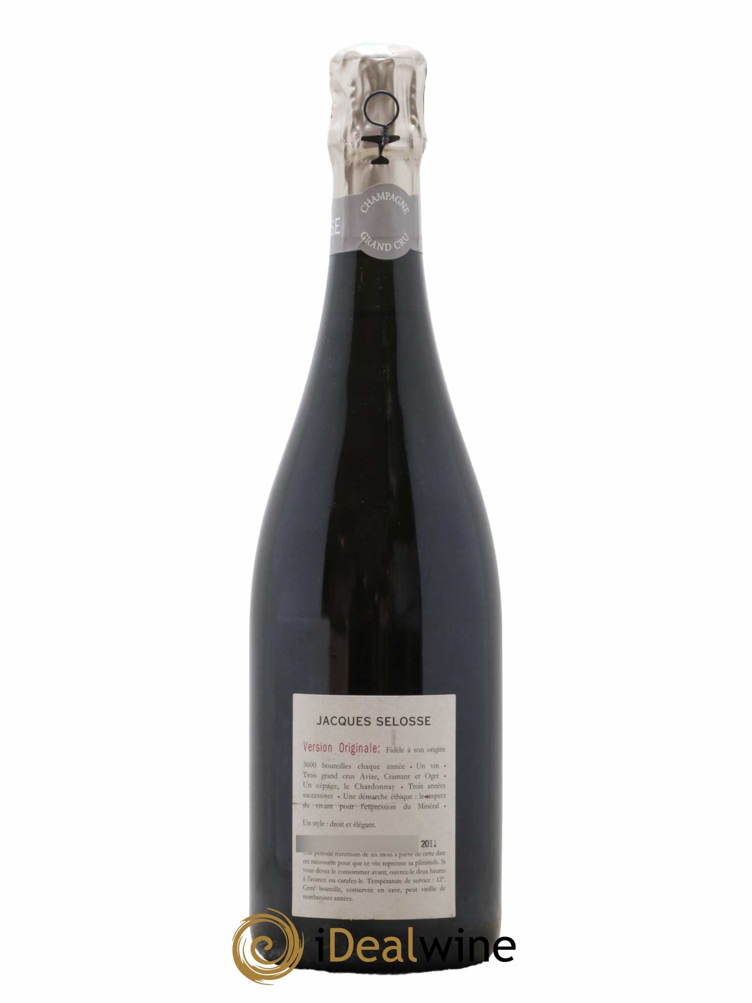 Version Originale Jacques Selosse - Posten von 1 Flasche - 1