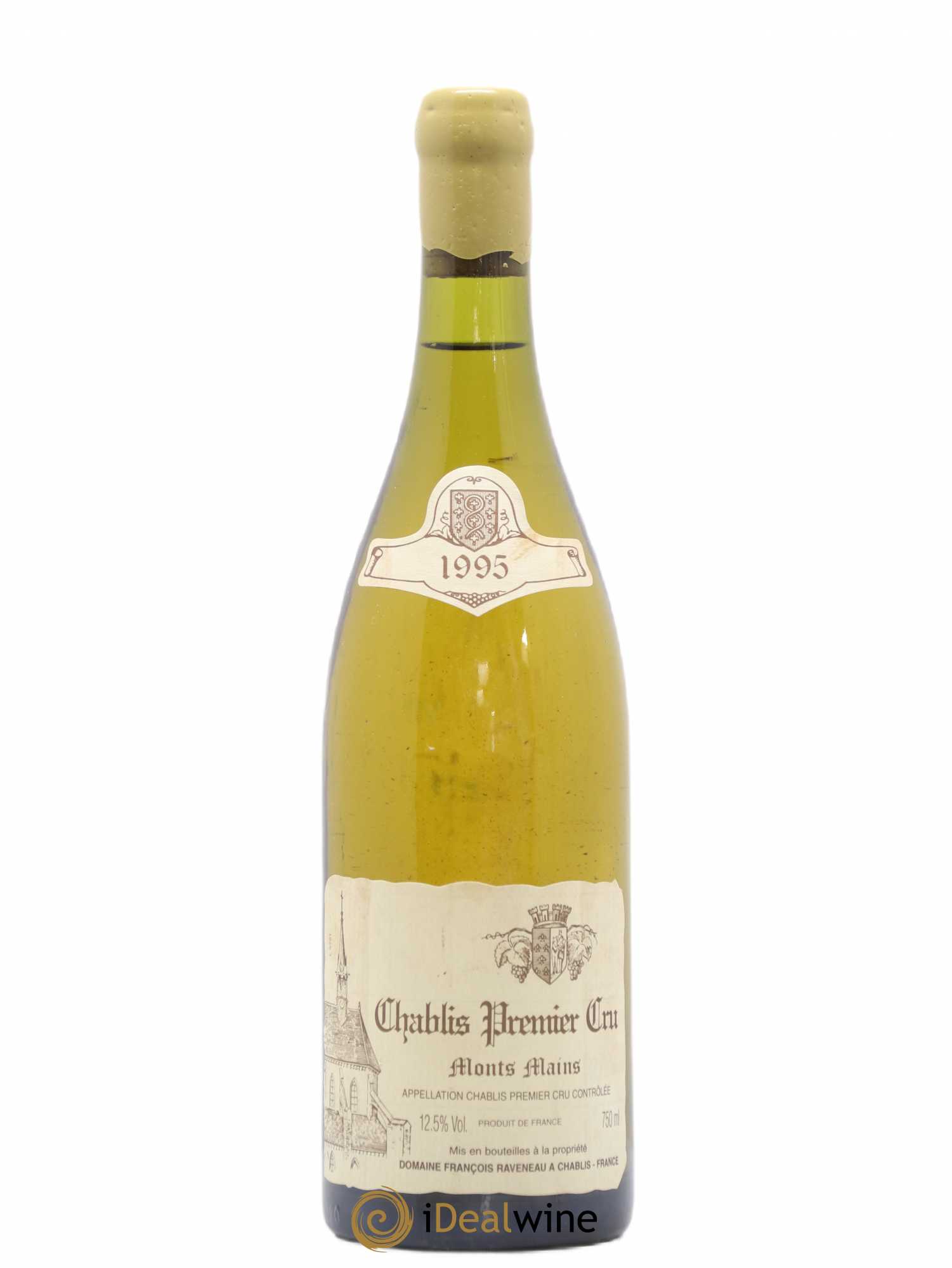 Chablis 1er Cru Monts Mains Raveneau (Domaine) 1995 - Lot de 1 bouteille - 0