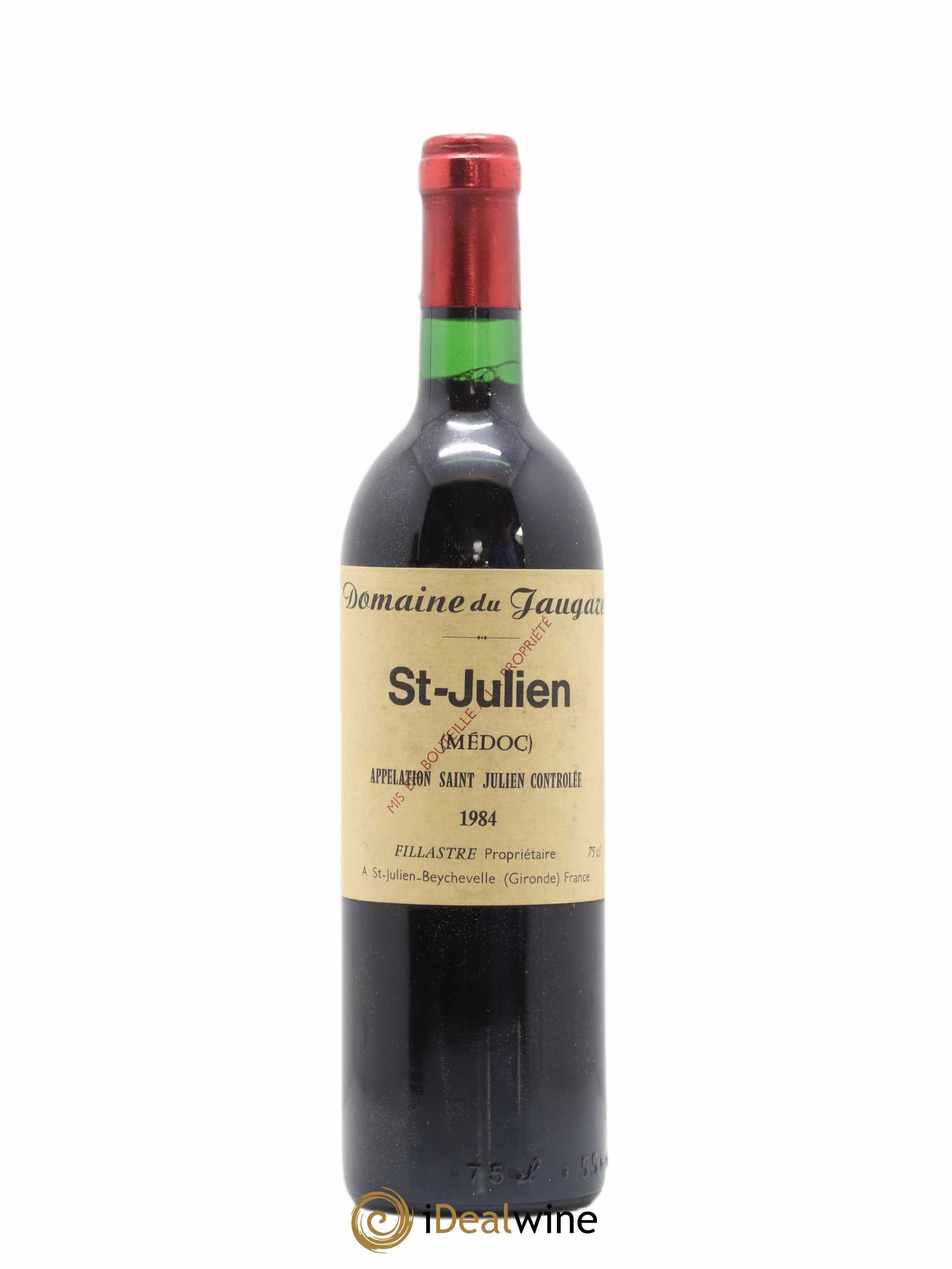 Domaine du Jaugaret 1984 - Lot de 1 bouteille - 0