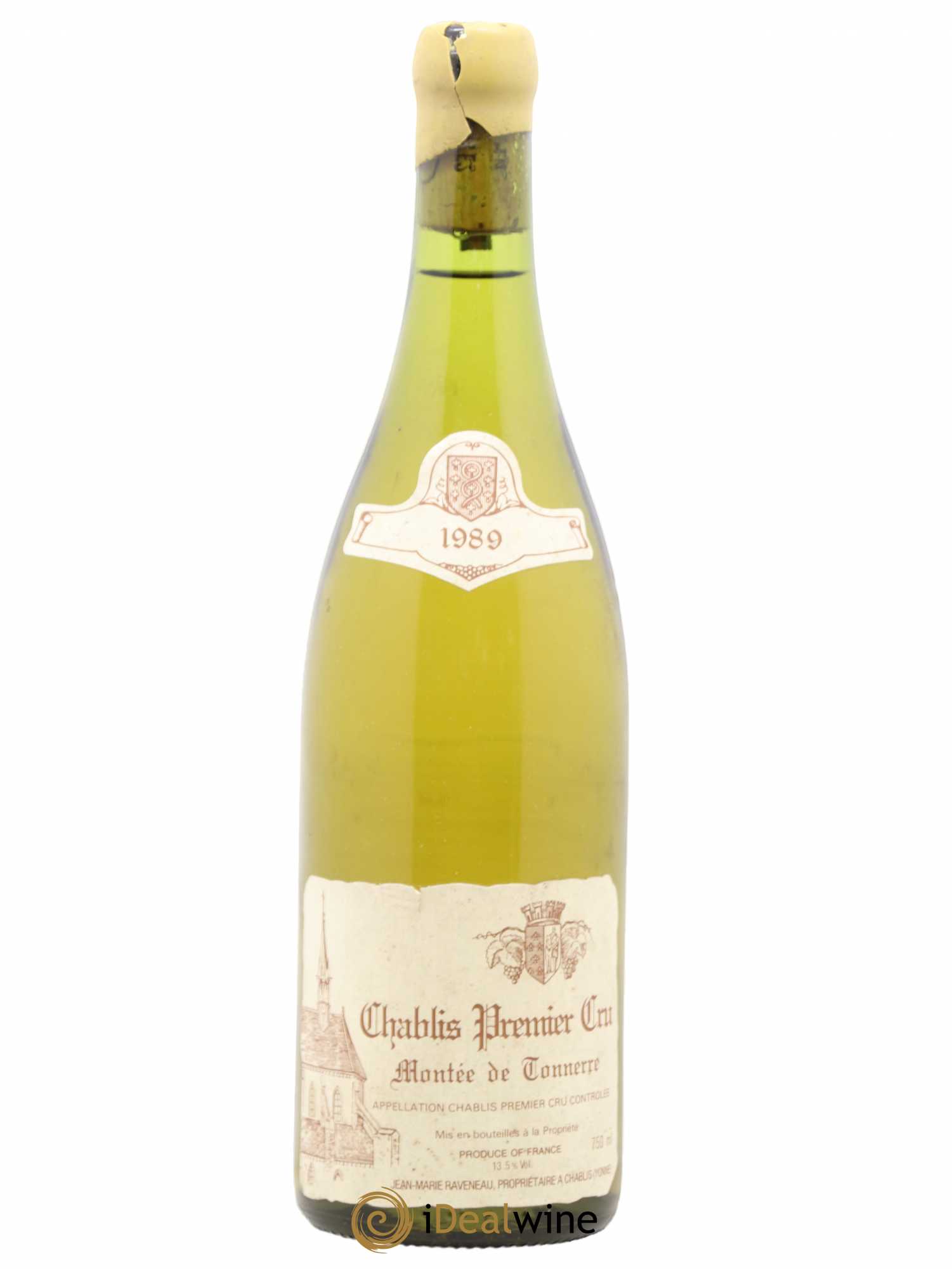 Chablis 1er Cru Montée de Tonnerre Raveneau (Domaine) 1989 - Lot de 1 bouteille - 0