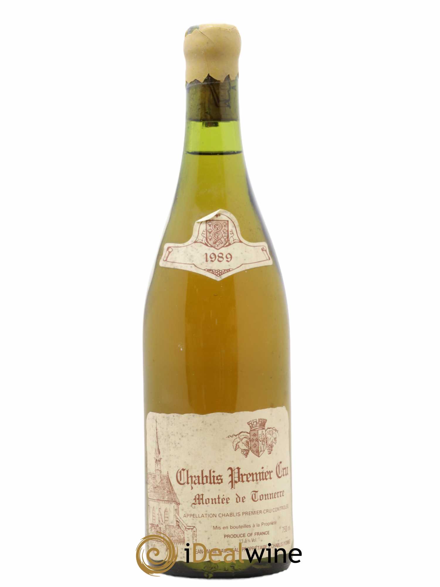 Chablis 1er Cru Montée de Tonnerre Raveneau (Domaine) 1989 - Posten von 1 Flasche - 0