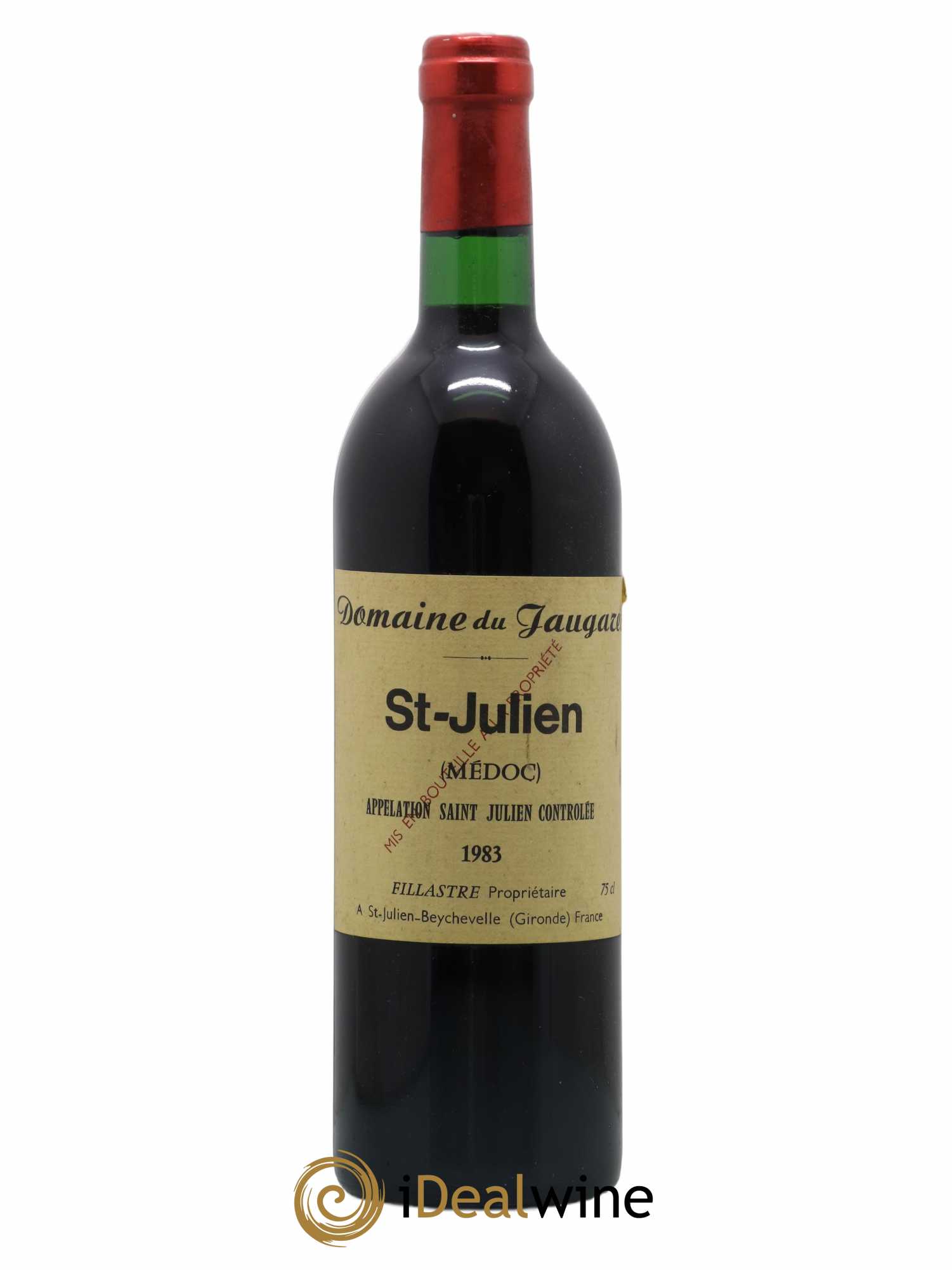 Domaine du Jaugaret 1983 - Lot de 1 bouteille - 0
