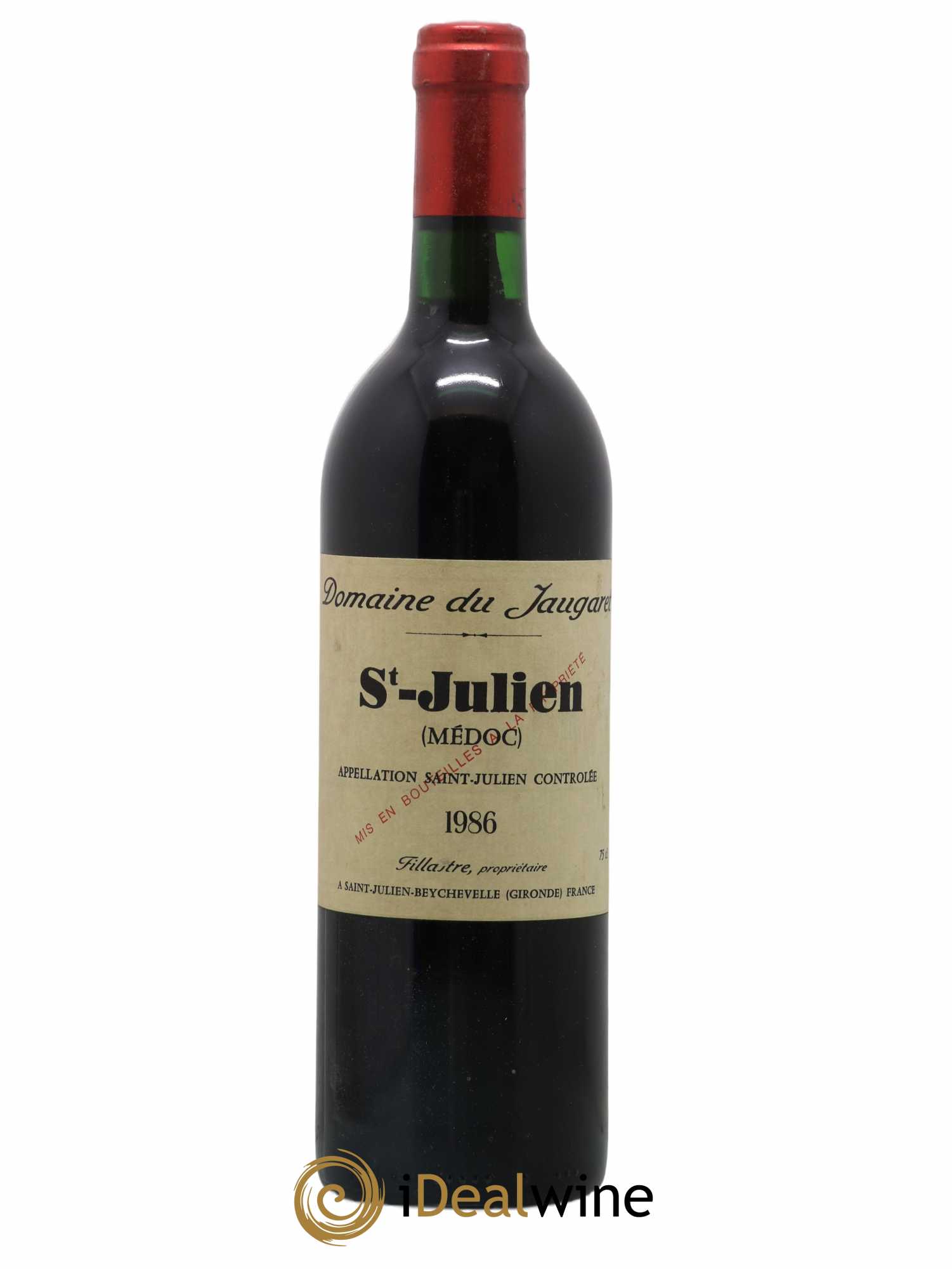 Domaine du Jaugaret 1986 - Lot of 1 bottle - 0