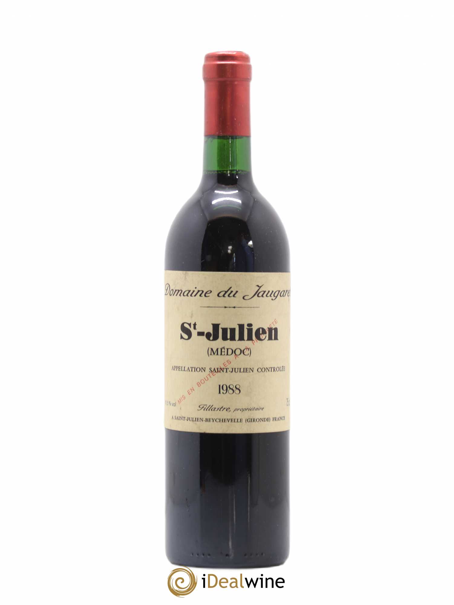 Domaine du Jaugaret 1988 - Lot de 1 bouteille - 0