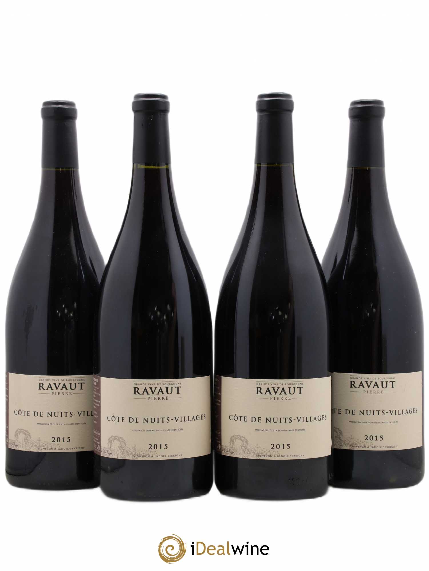 Côte de Nuits-Villages Ravaut 2015 - Lot de 4 magnums - 0