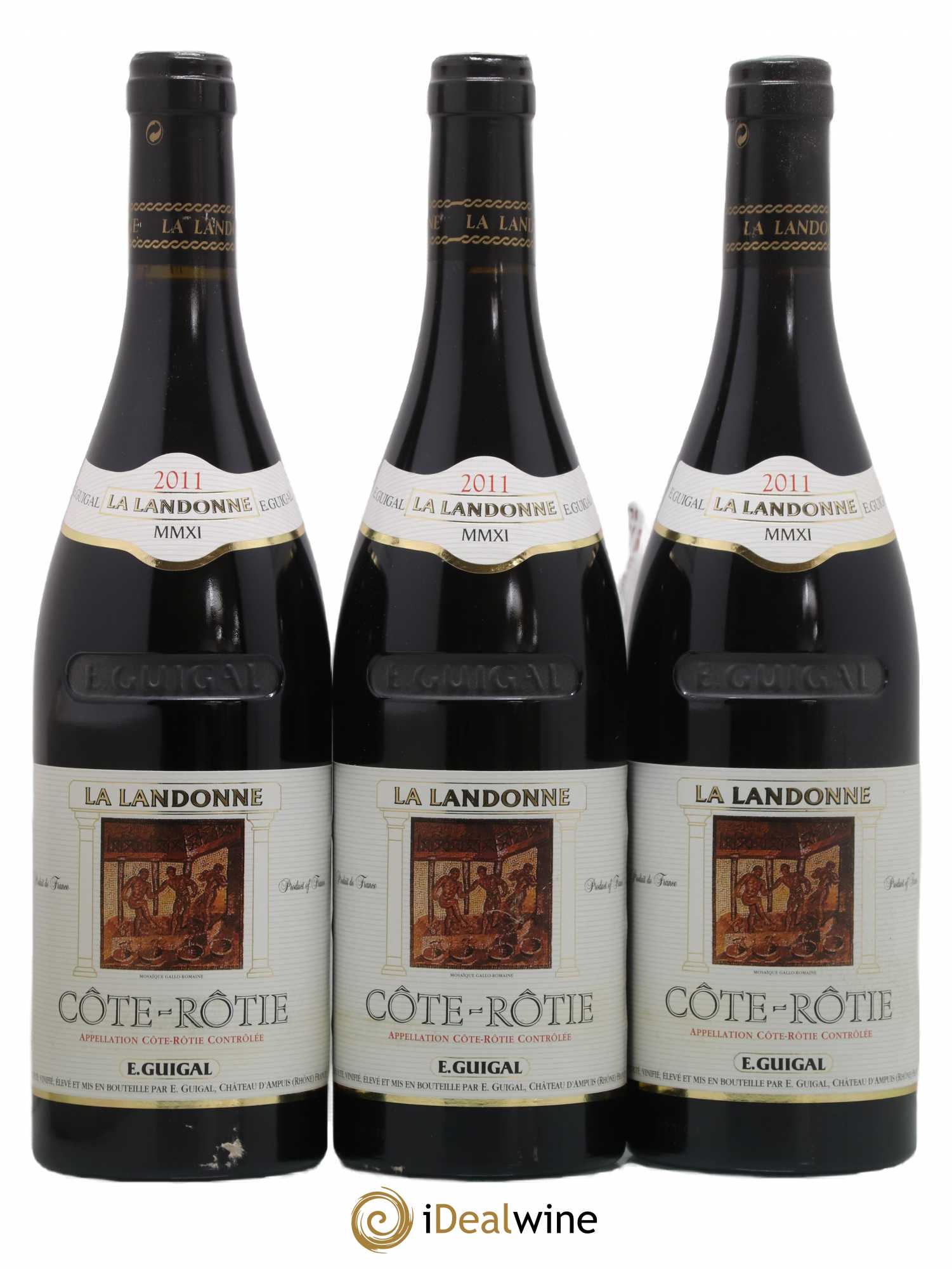 Côte-Rôtie La Landonne Guigal 2011 - Lot de 3 bouteilles - 0