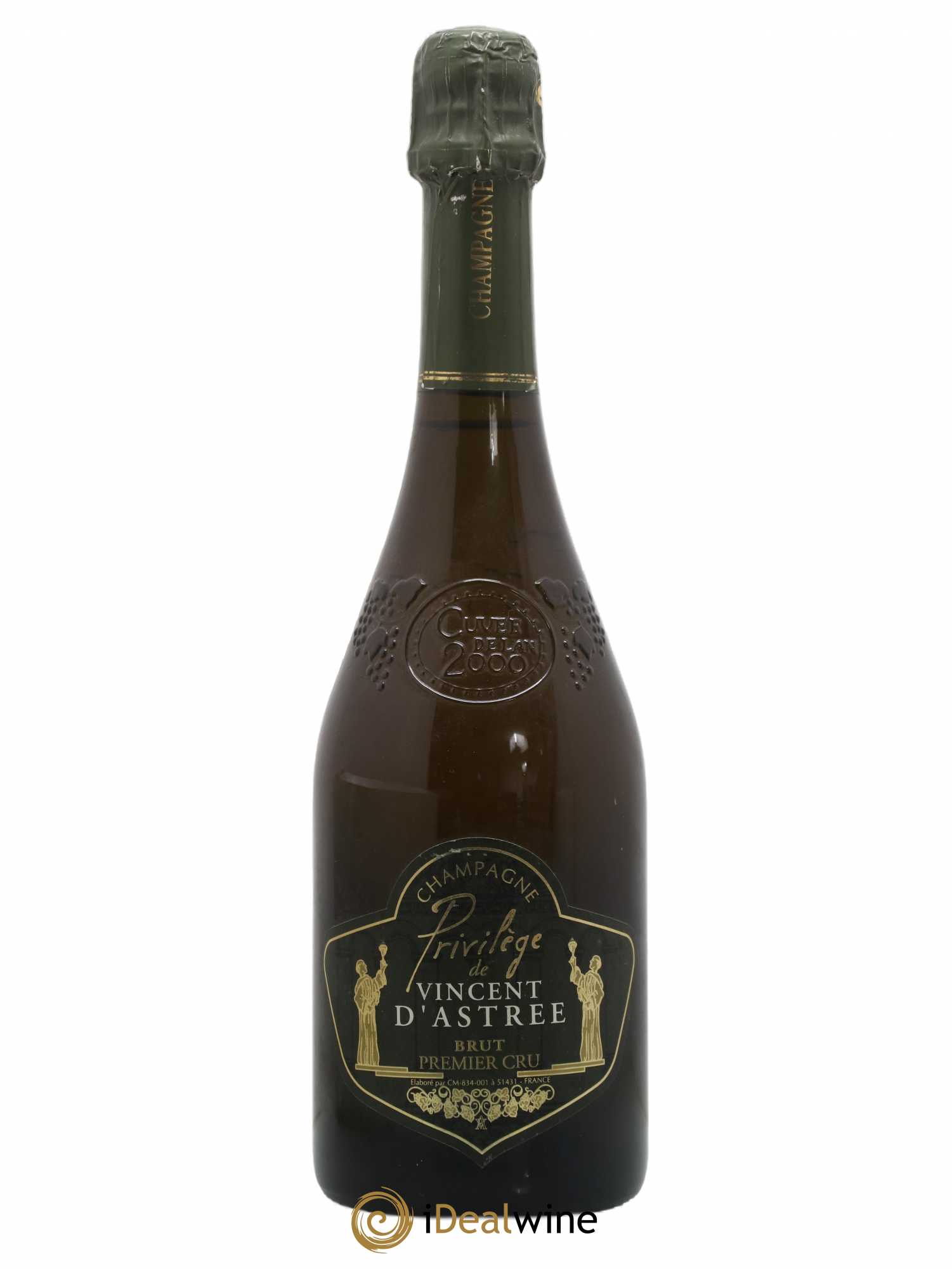 Champagne Privilege Astrée Cuvée de l'an 2000 - Posten von 1 Flasche - 0
