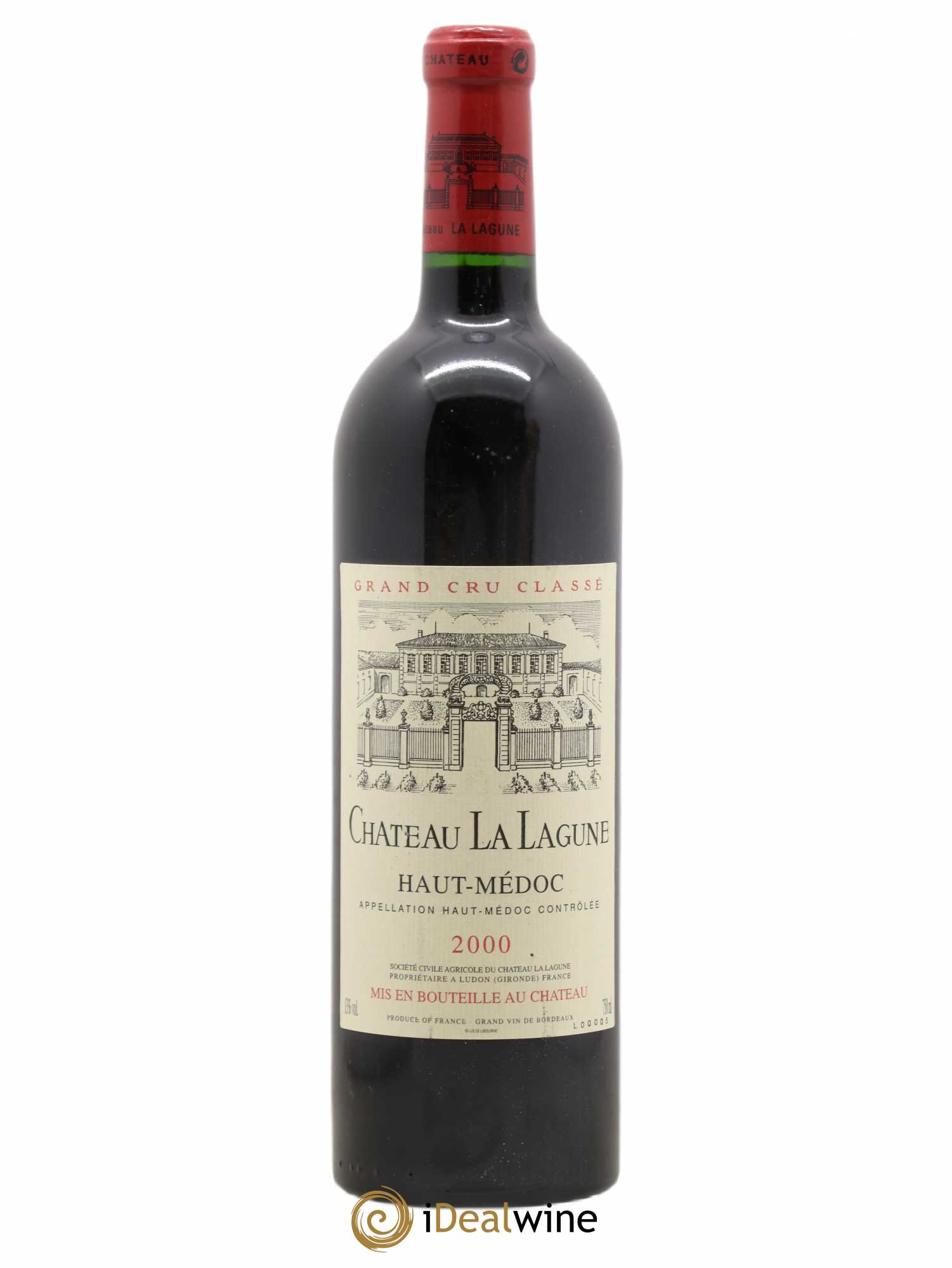 Château la Lagune 3ème Grand Cru Classé 2000 - Lot de 1 bouteille - 0