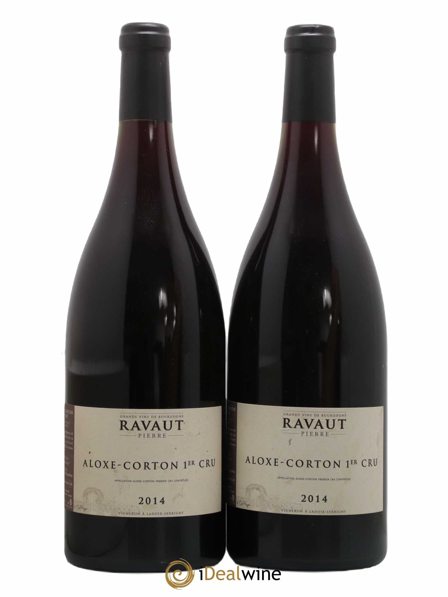 Aloxe-Corton 1er Cru Pierre Ravaut 2014 - Lot de 2 magnums - 0