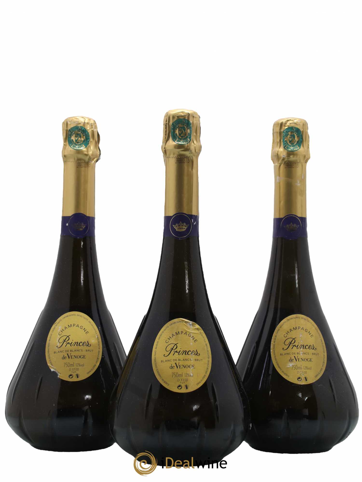 Cuvée des Princes De Venoge - Lot de 3 bouteilles - 1