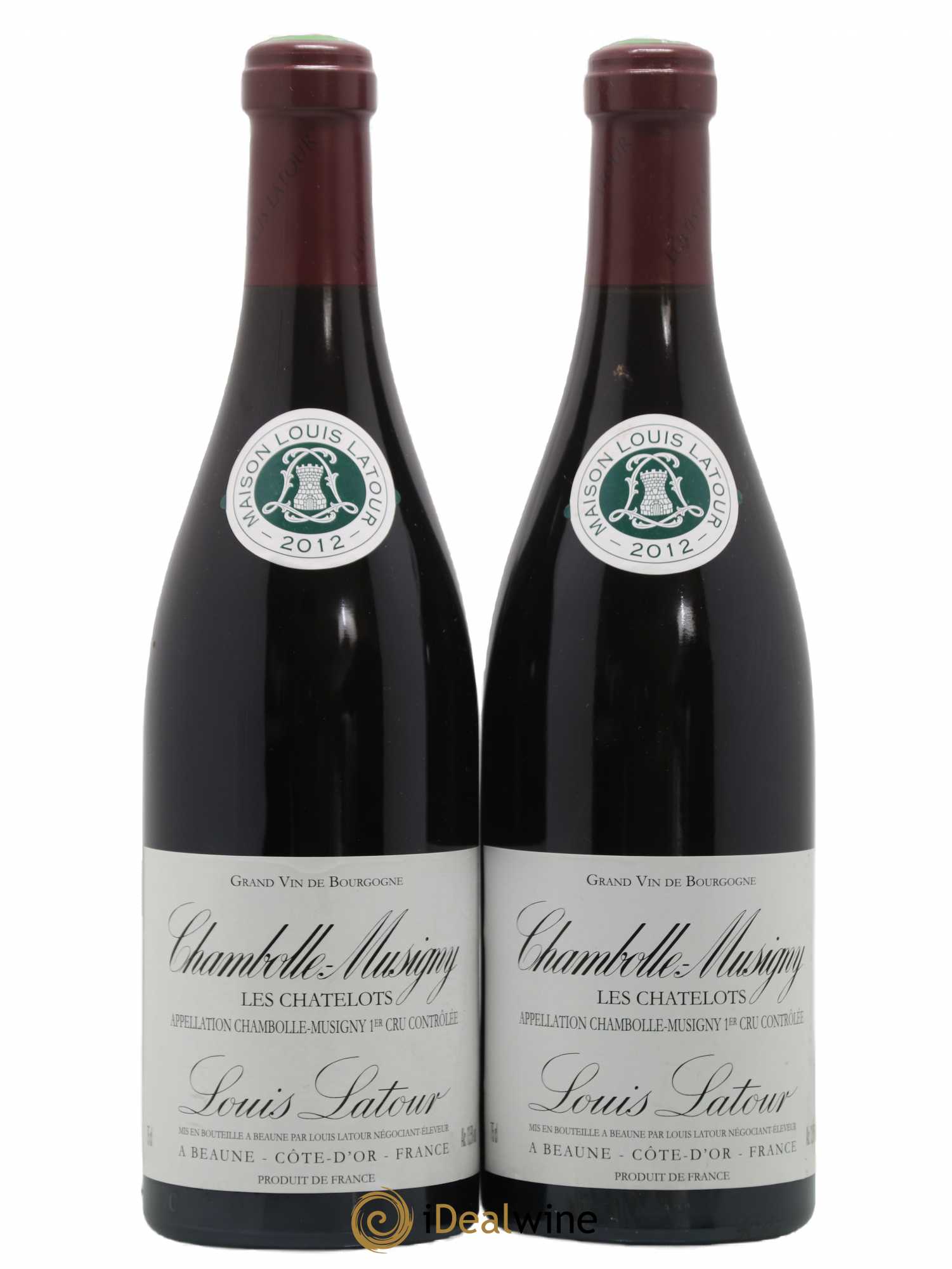 Chambolle-Musigny 1er Cru Chatelots Latour 2012 - Posten von 2 Flaschen - 0