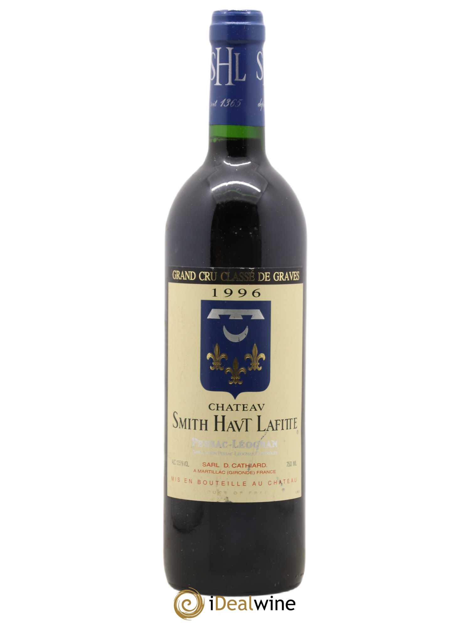 Château Smith Haut Lafitte Cru Classé de Graves 1996 - Lot de 1 bouteille - 0