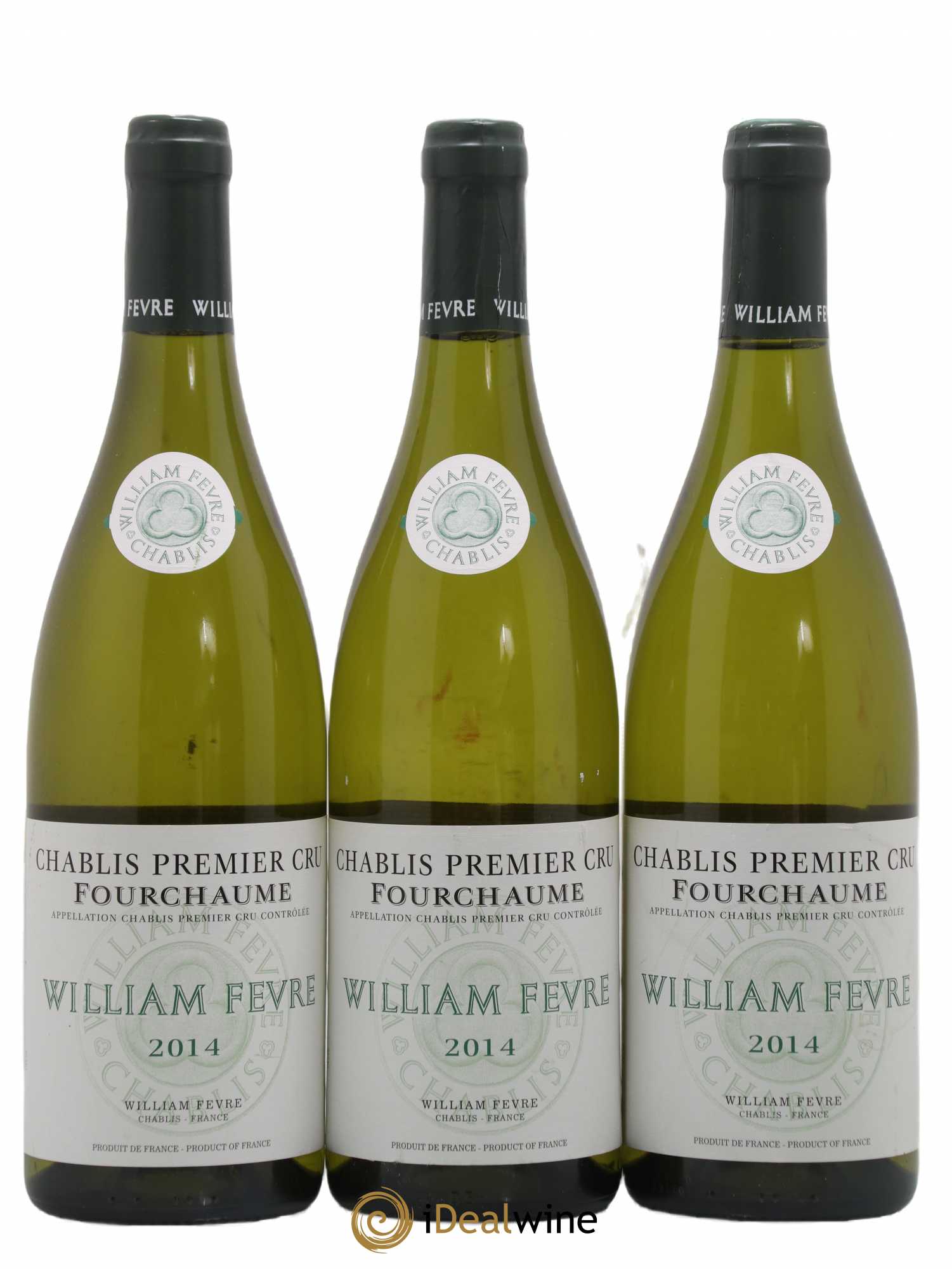 Chablis 1er Cru Fourchaume William Fèvre 2014 - Lot de 3 bouteilles - 0
