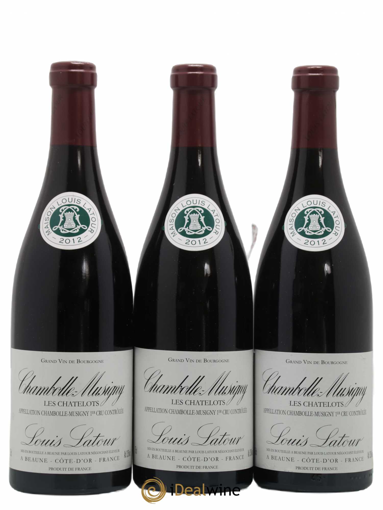 Chambolle-Musigny 1er Cru Chatelots Latour 2012 - Posten von 3 Flaschen - 0