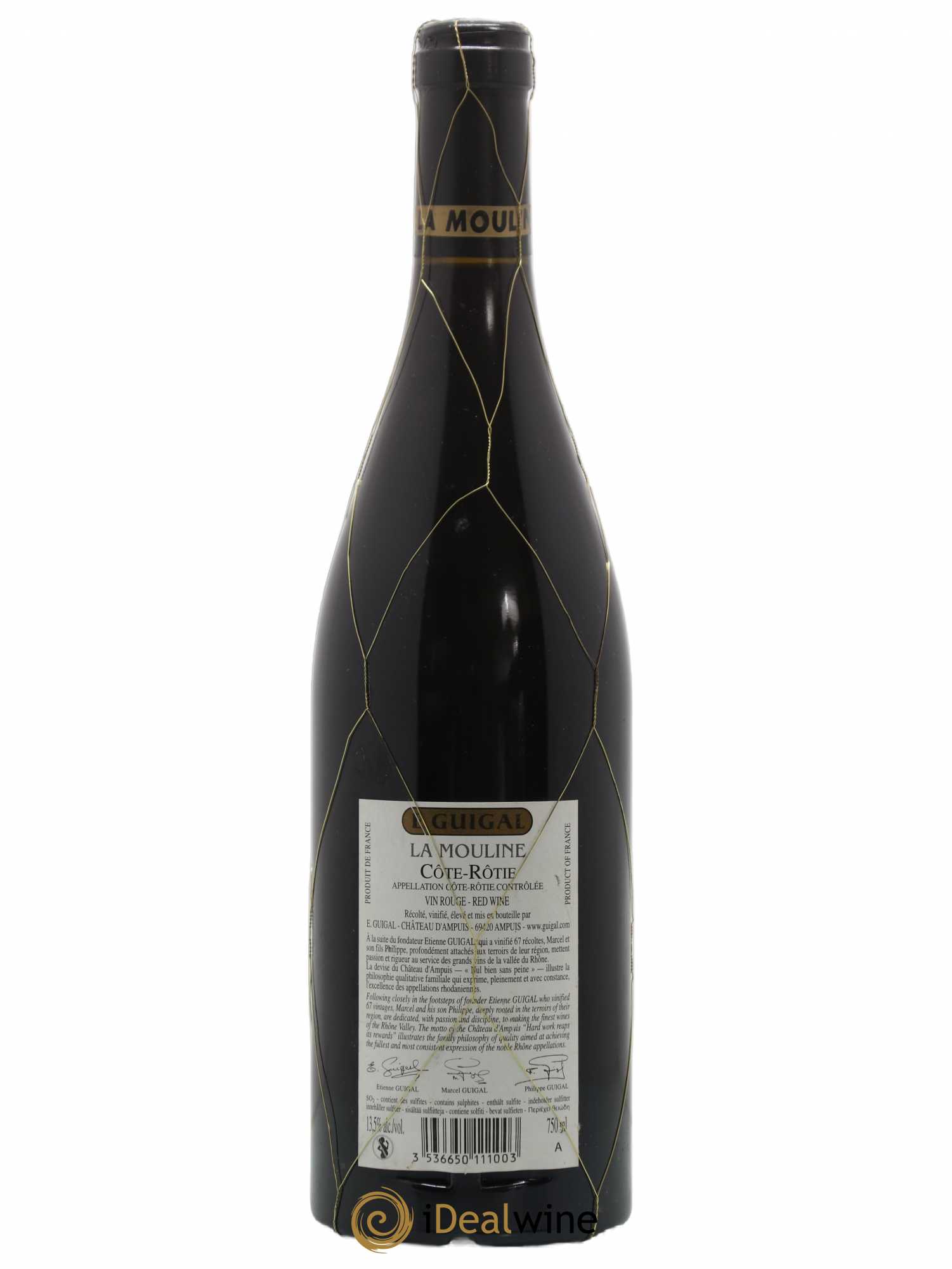 Côte-Rôtie La Mouline Guigal 2012 - Lot de 1 bouteille - 1