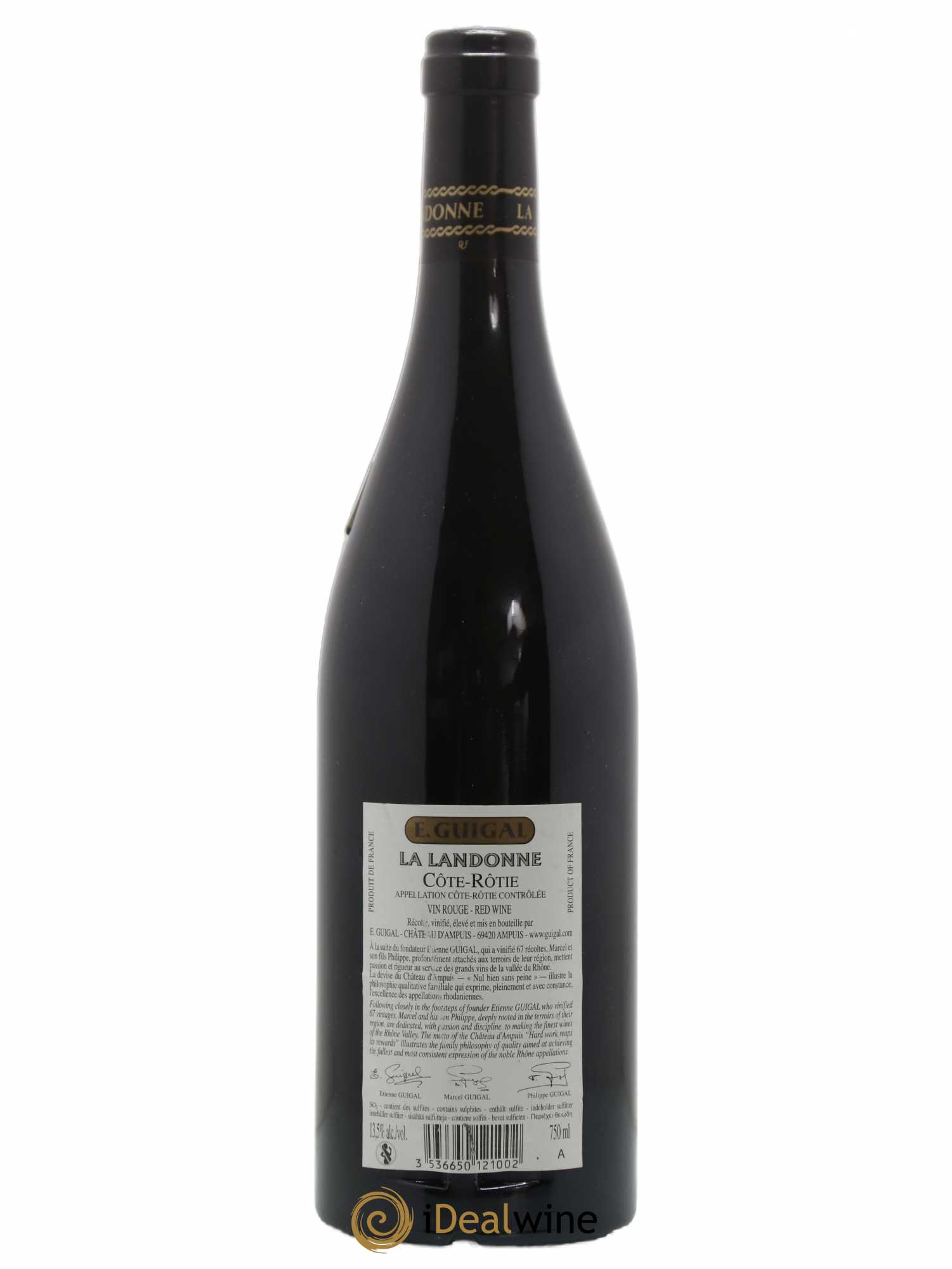 Côte-Rôtie La Landonne Guigal 2013 - Lot de 1 bouteille - 1