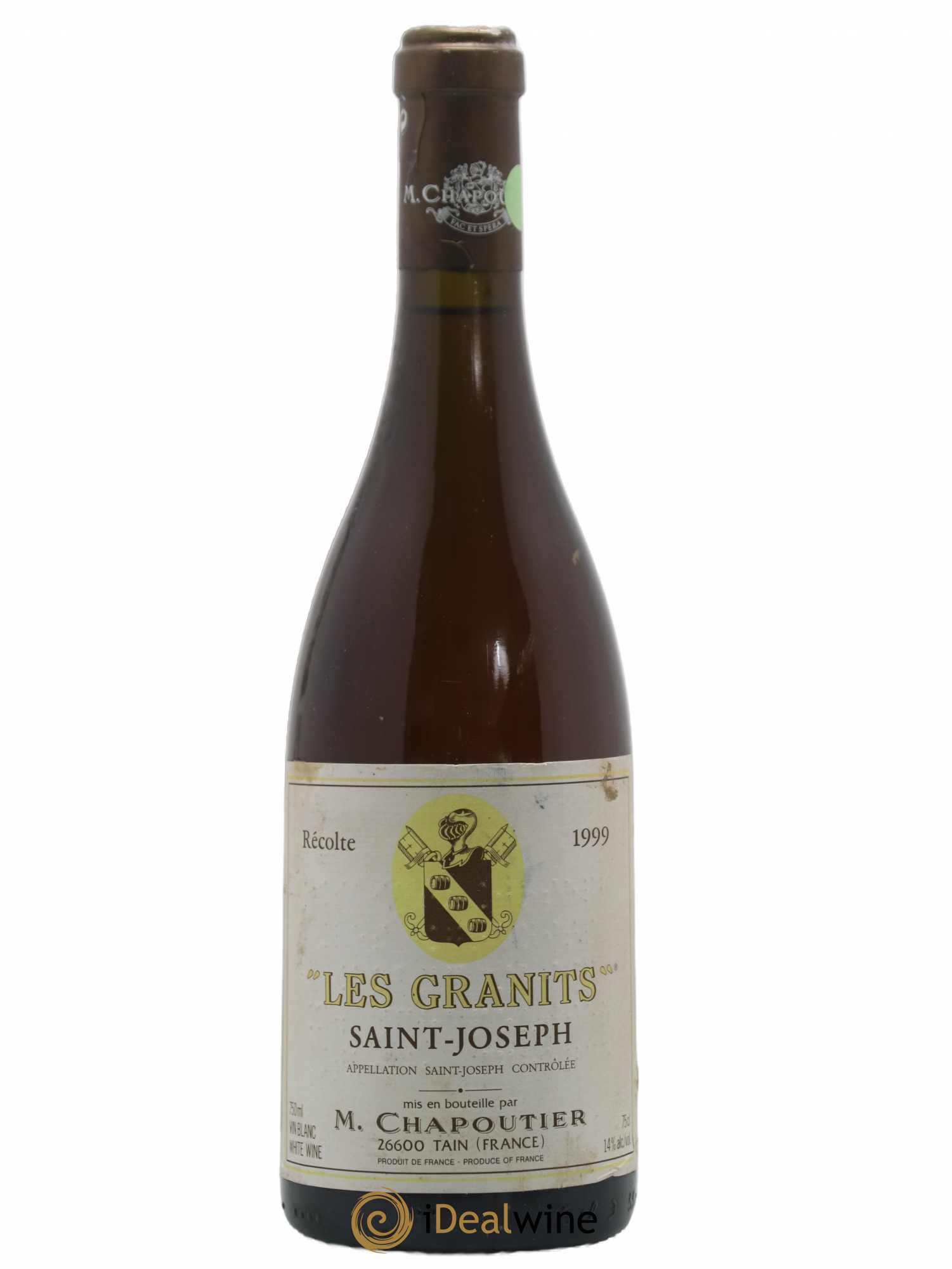 Saint-Joseph Les Granits Chapoutier 1999 - Lot de 1 bouteille - 0