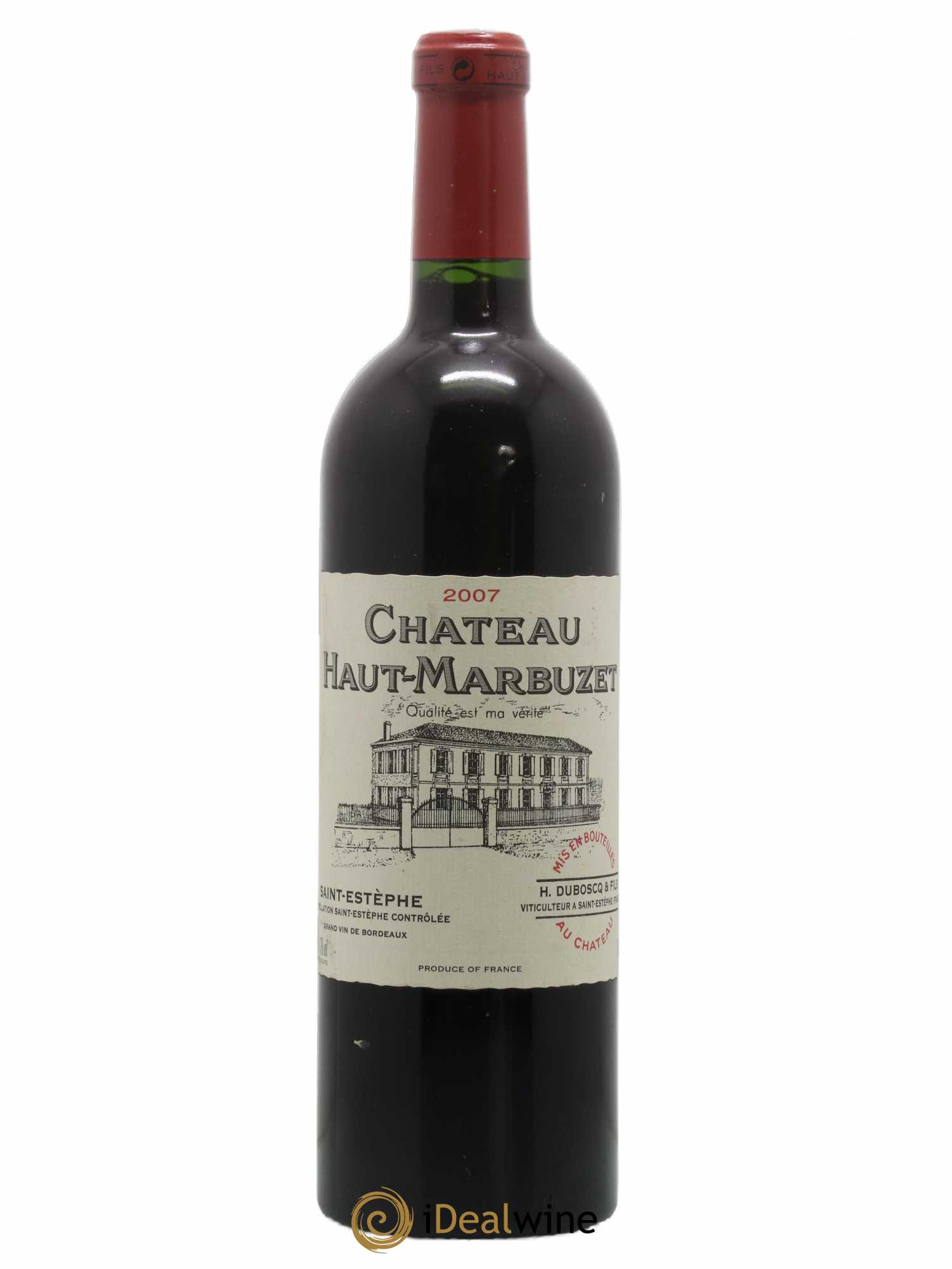Château Haut Marbuzet 2007 - Lot de 1 bouteille - 0