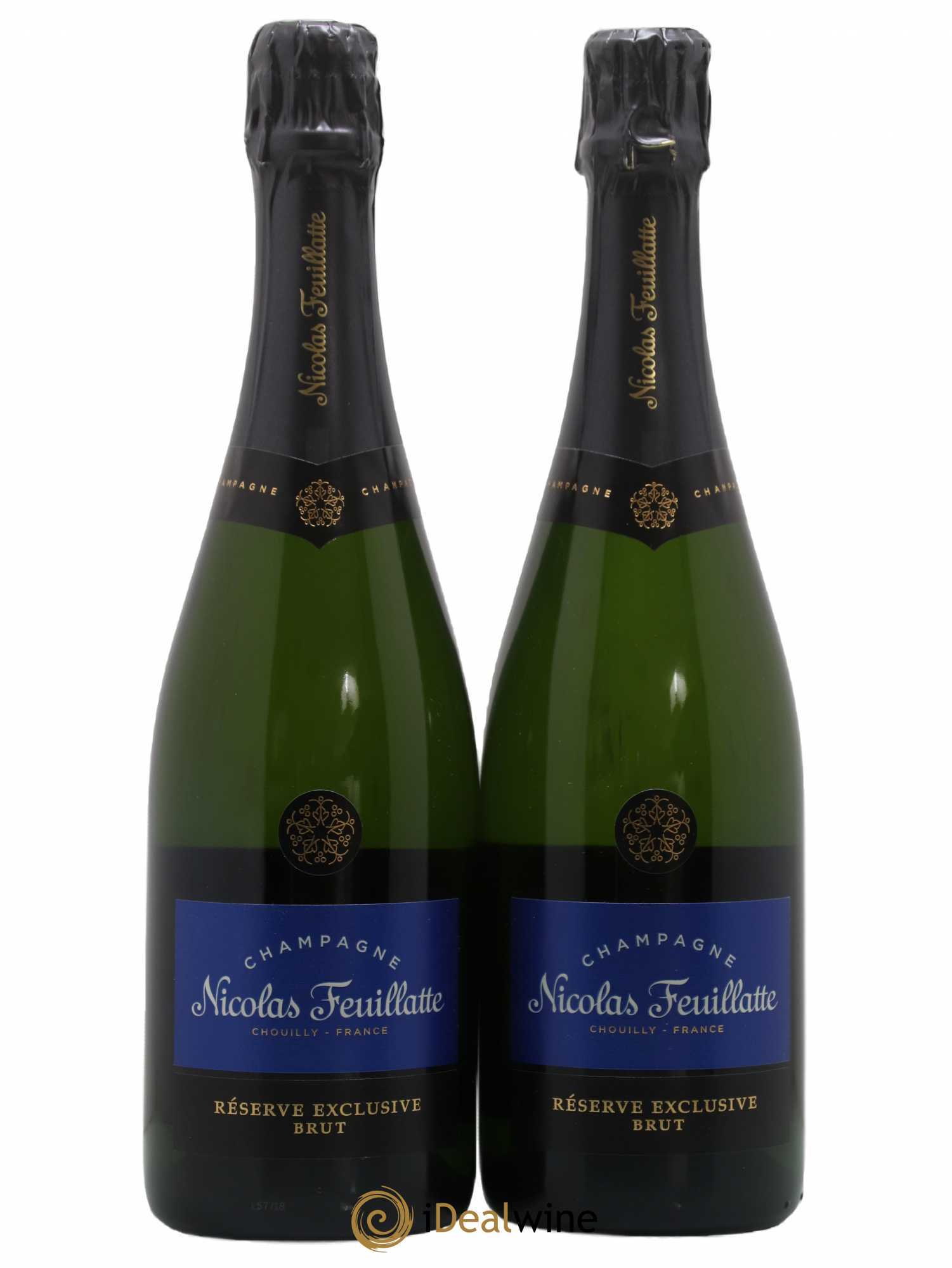 Champagne Reserve Nicolas Feuillate - Posten von 2 Flaschen - 0