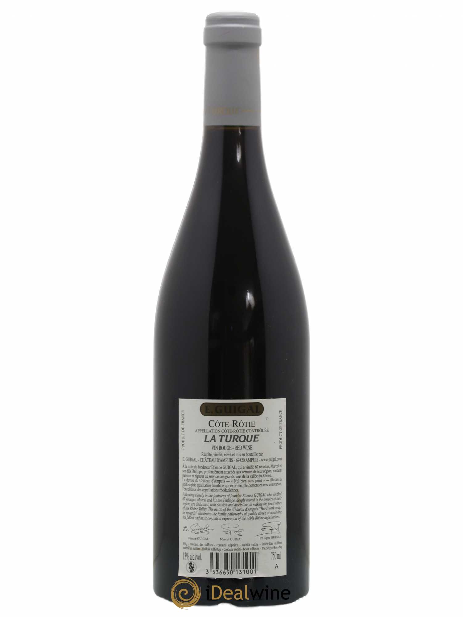 Côte-Rôtie La Turque Guigal 2009 - Lot de 1 bouteille - 1