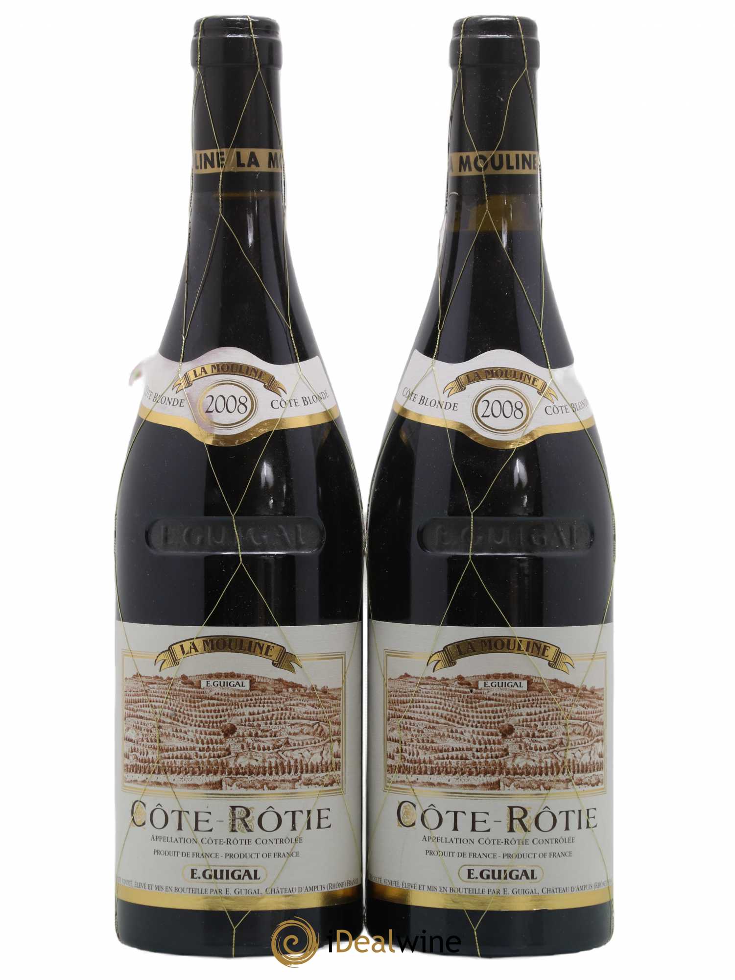 Côte-Rôtie La Mouline Guigal 2008 - Lot de 2 bouteilles - 0