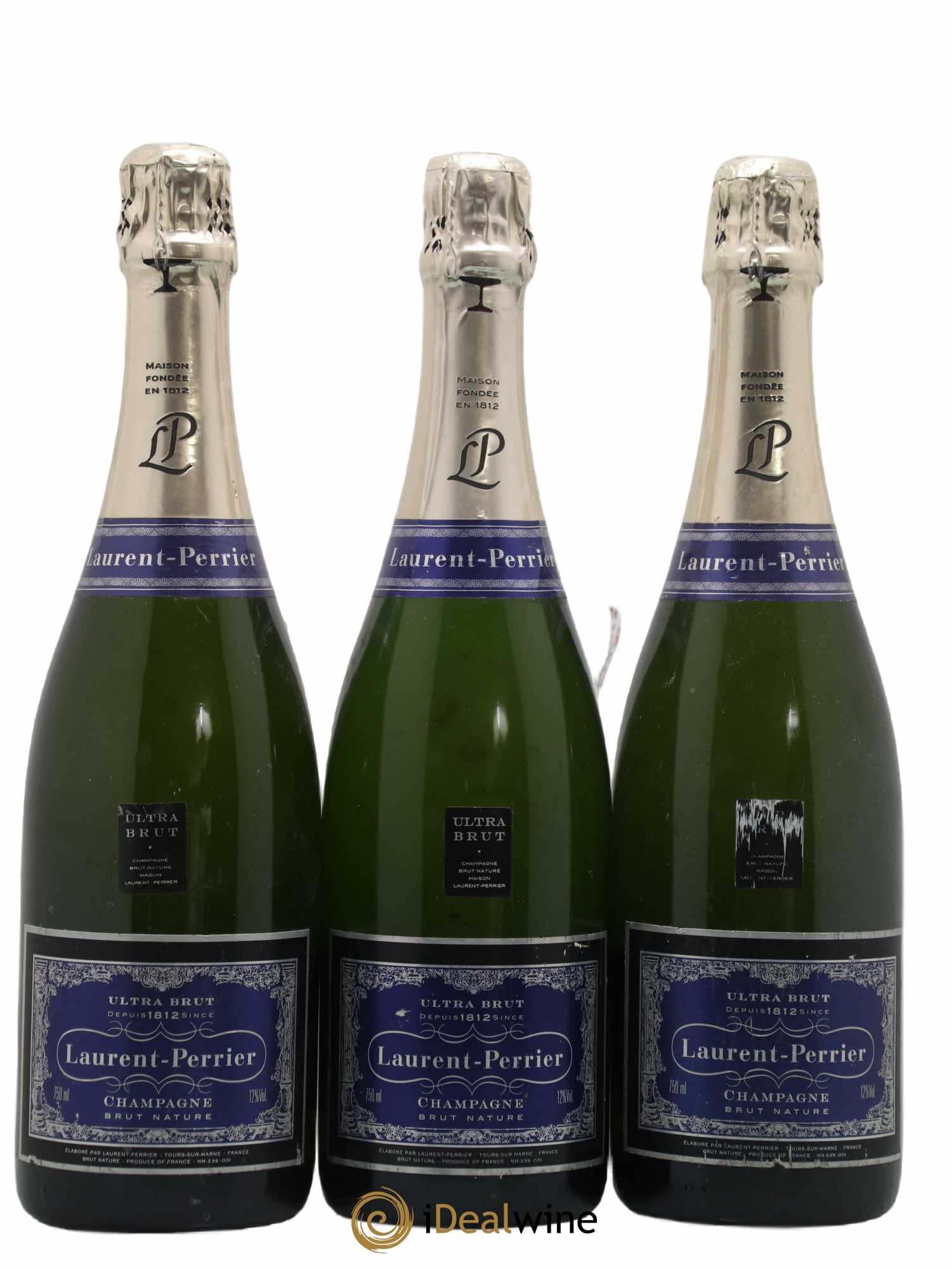 Ultra Brut Laurent Perrier - Lot de 3 bouteilles - 0