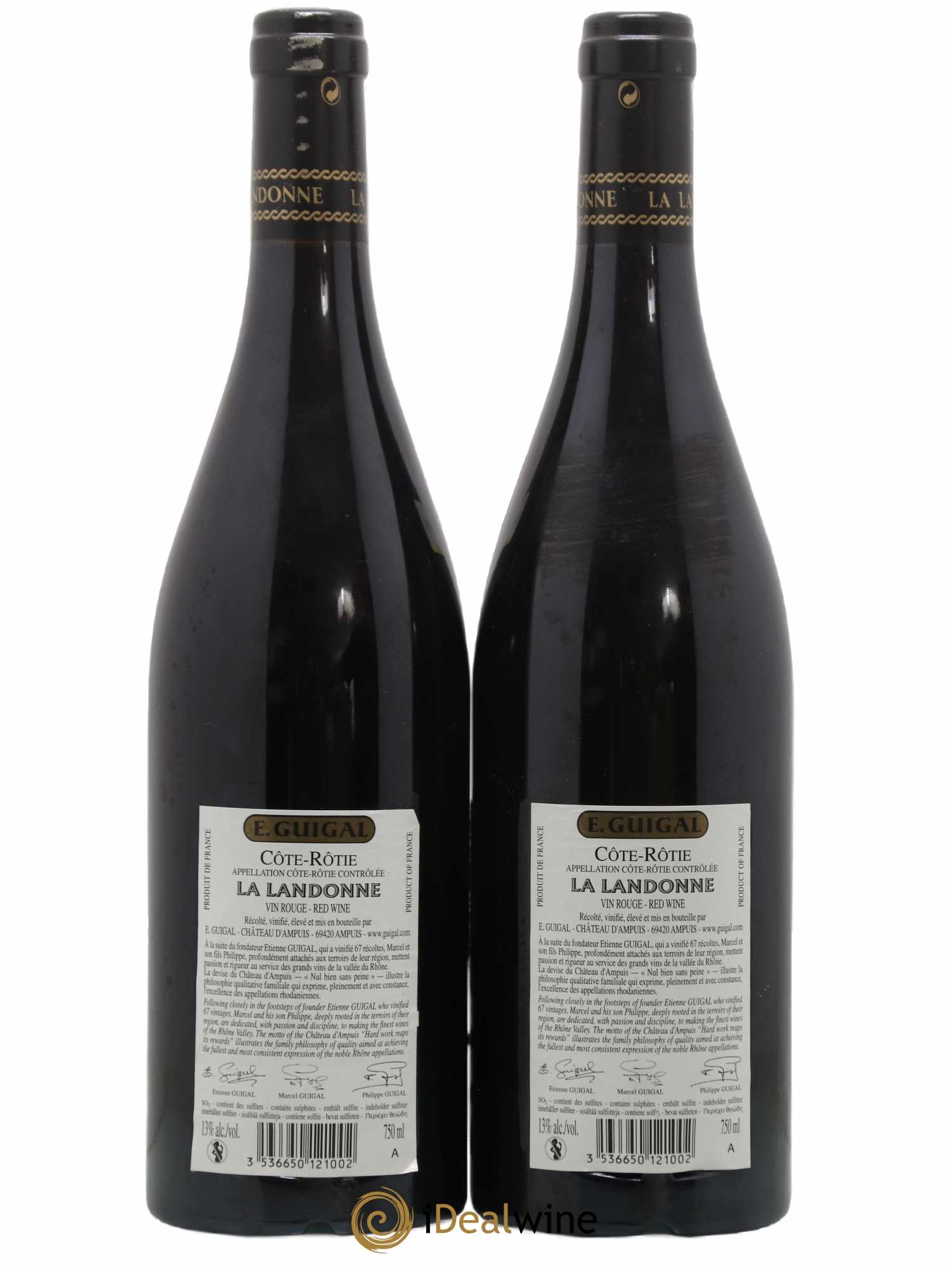 Côte-Rôtie La Landonne Guigal 2008 - Lot de 2 bouteilles - 1