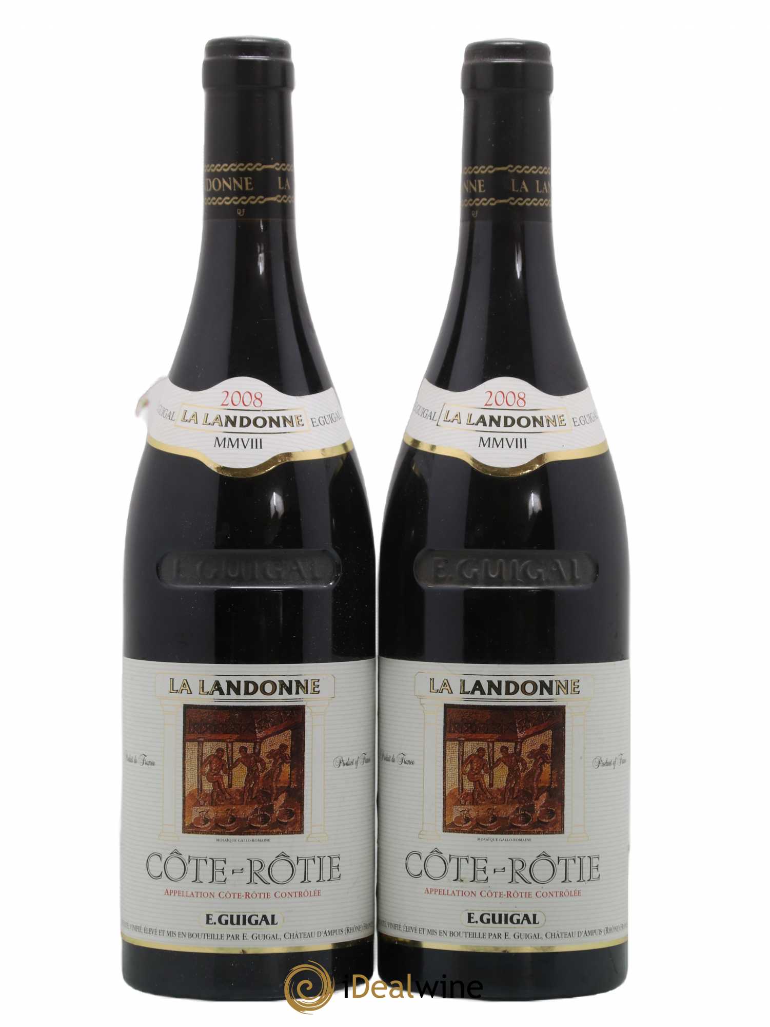 Côte-Rôtie La Landonne Guigal 2008 - Lot de 2 bouteilles - 0