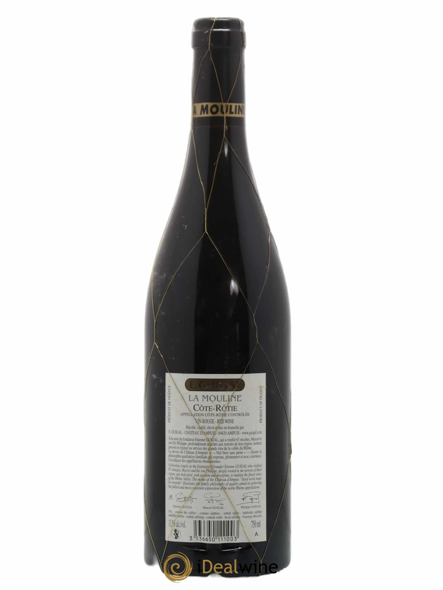 Côte-Rôtie La Mouline Guigal 2013 - Lot de 1 bouteille - 1