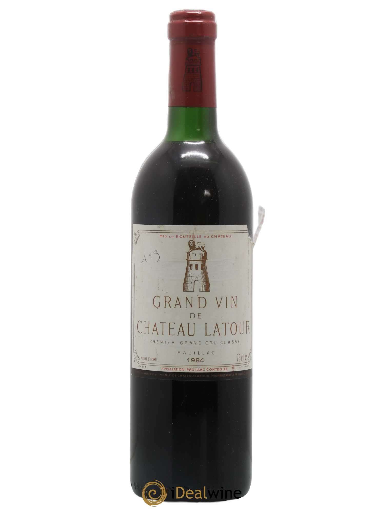 Château Latour 1er Grand Cru Classé 1984 - Lot de 1 bouteille - 0