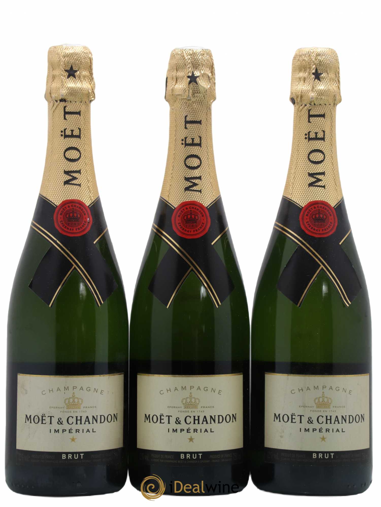 Impérial Brut Moët et Chandon - Lot de 3 bouteilles - 0