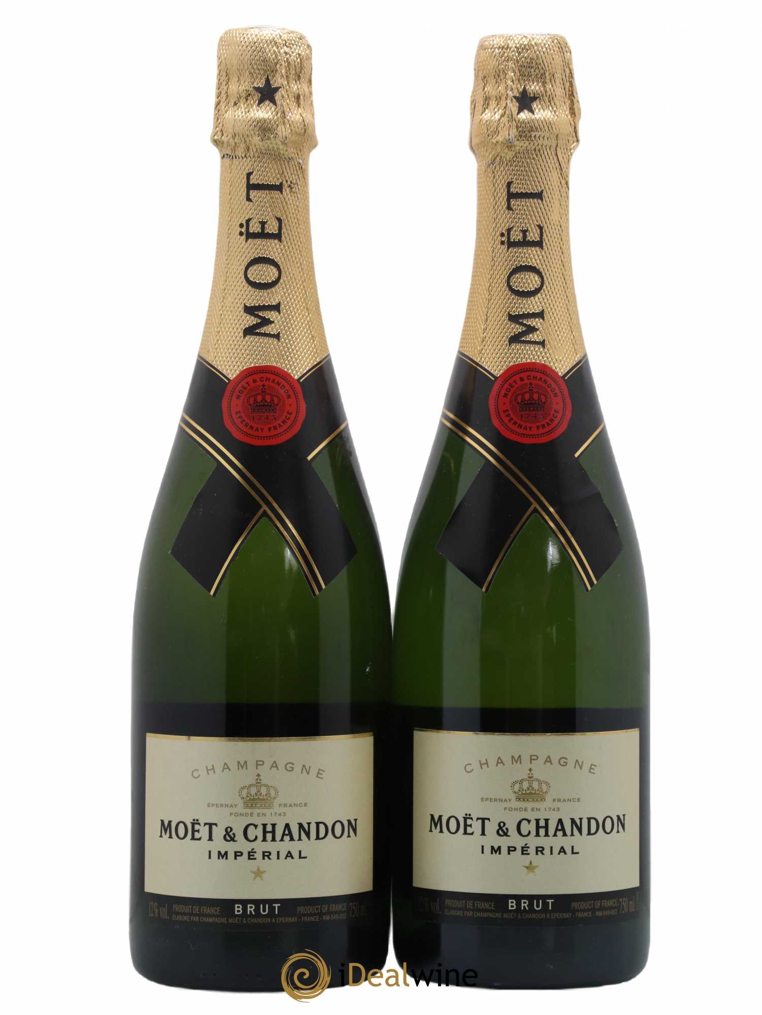 Impérial Brut Moët et Chandon - Lot de 2 bouteilles - 0