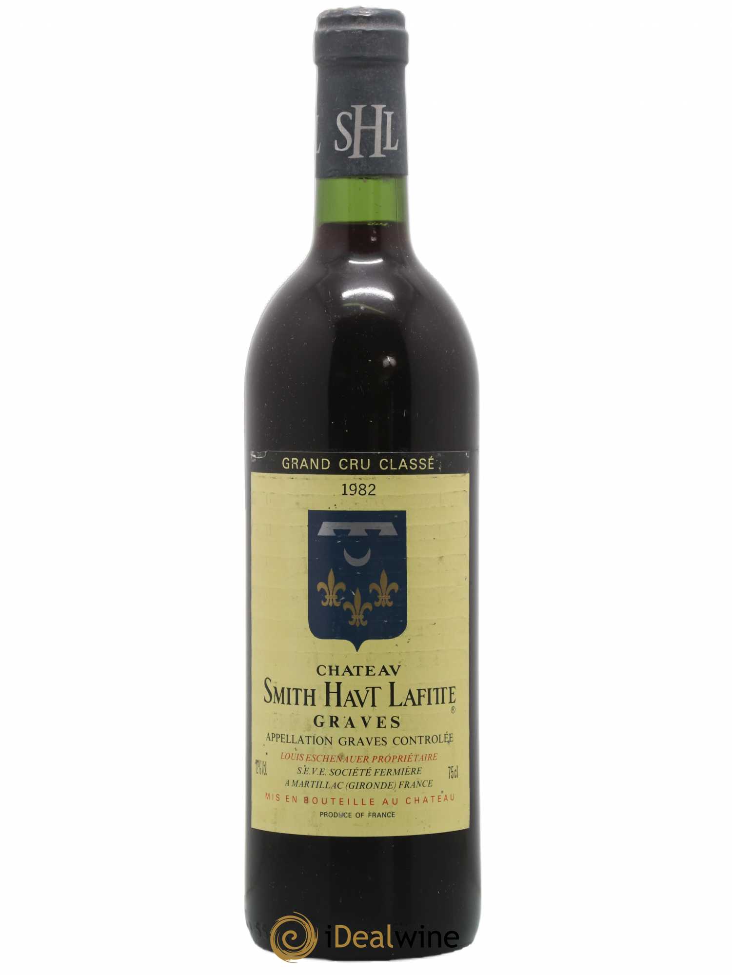 Château Smith Haut Lafitte Cru Classé de Graves 1982 - Lot de 1 bouteille - 0