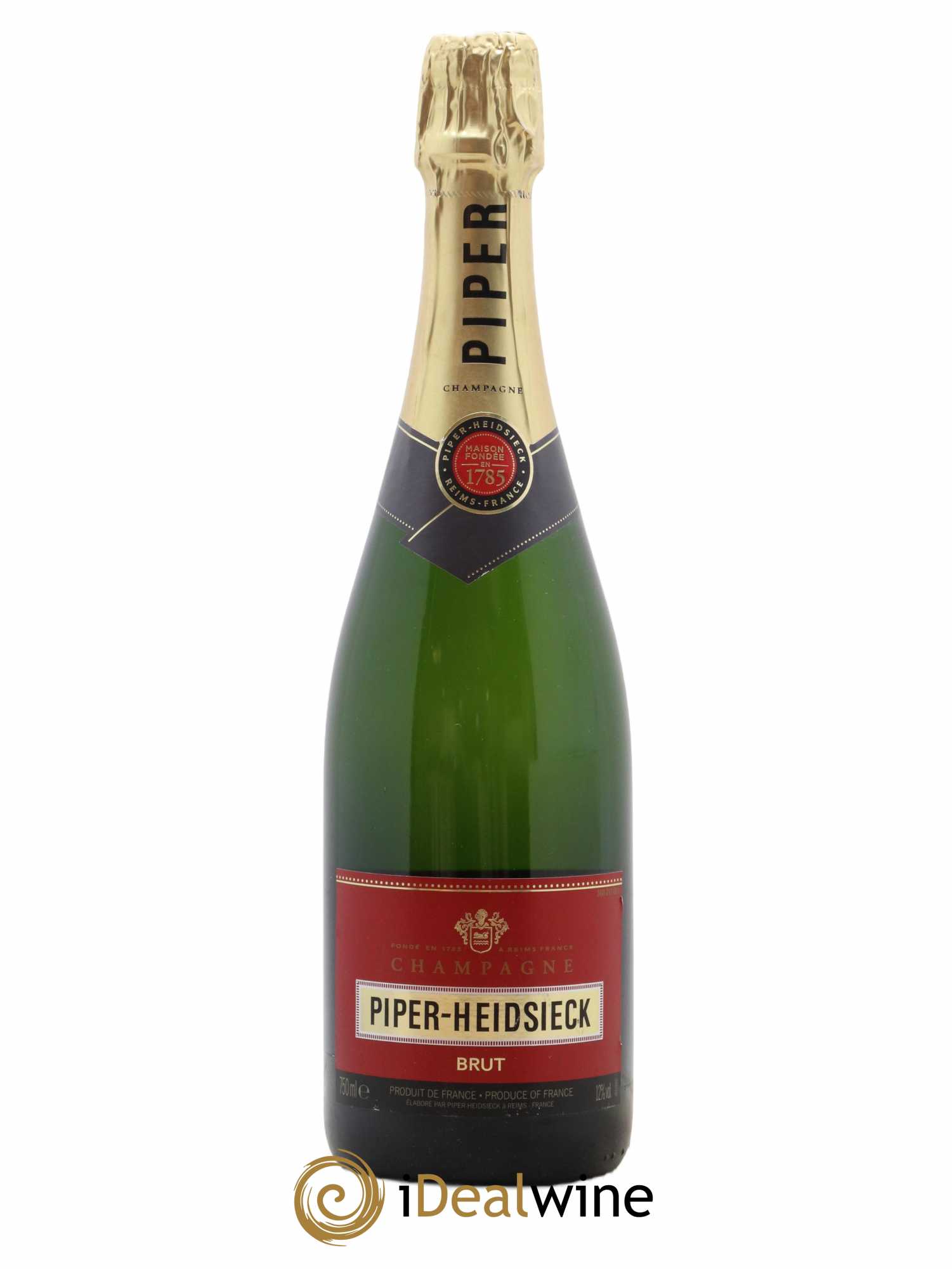 Extra-Brut Piper Heidsieck - Lot de 1 bouteille - 0