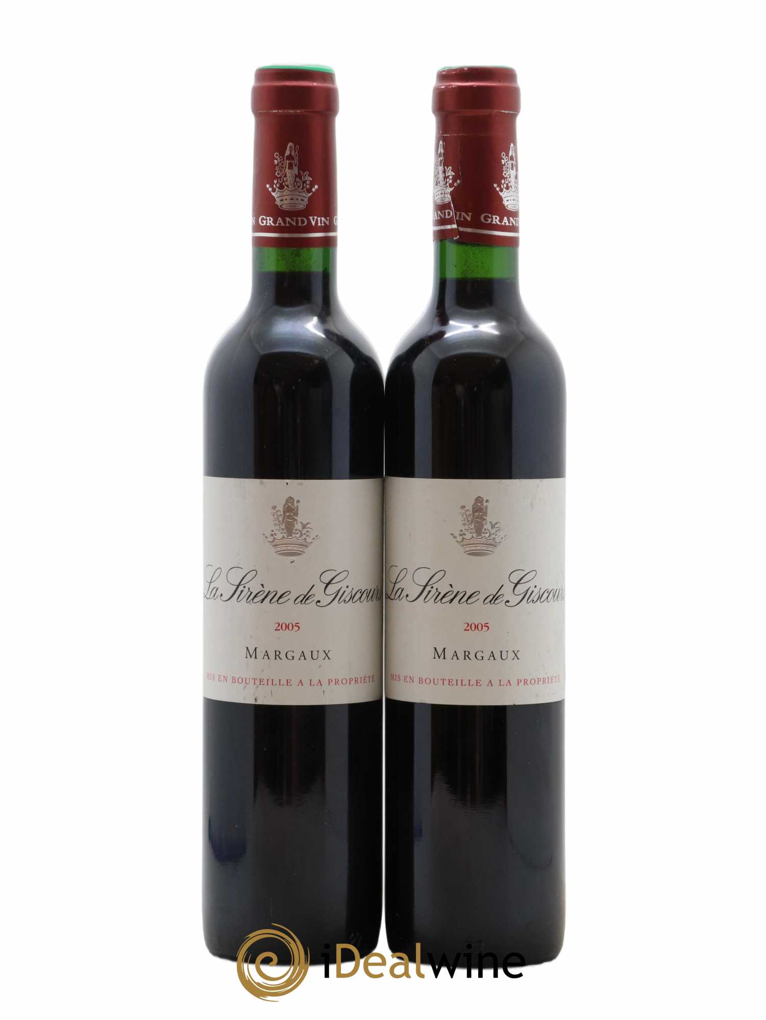 La Sirène de Giscours 50cl (sans prix de réserve) 2005 - Lot de 2 bouteilles - 0