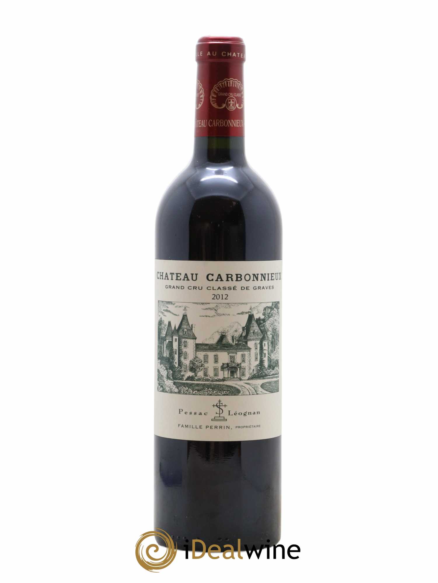 Château Carbonnieux Cru Classé de Graves 2012 - Lot de 1 bouteille - 0
