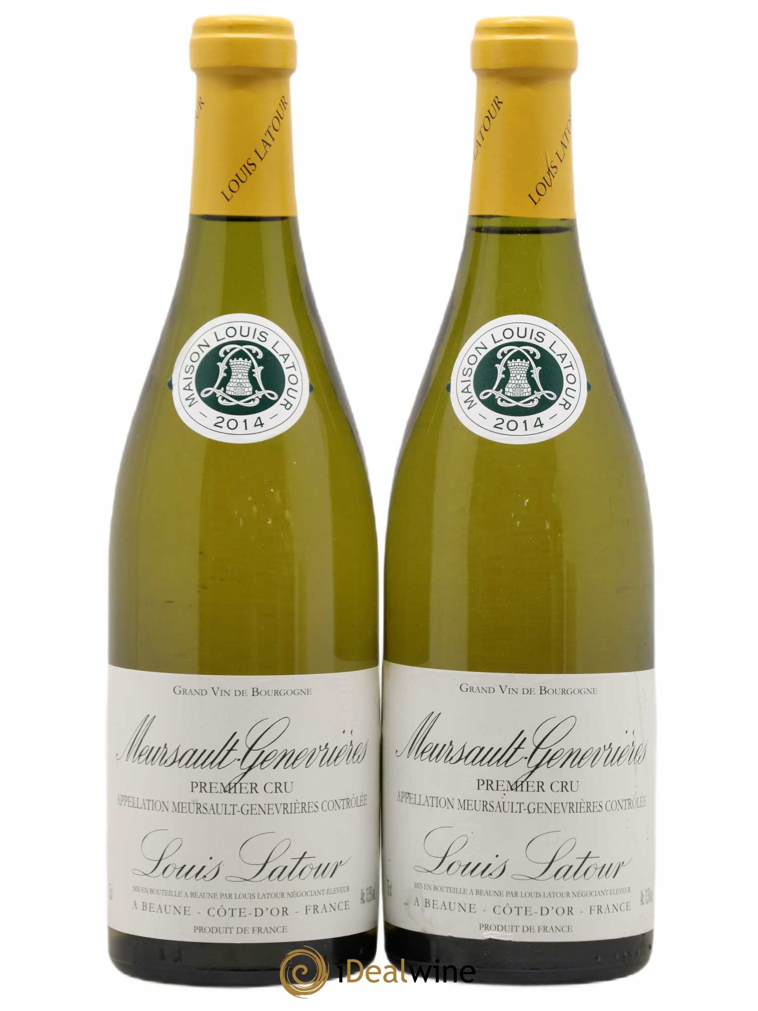 Meursault 1er Cru Genevrières Louis Latour 2014 - Lot de 2 bouteilles - 0