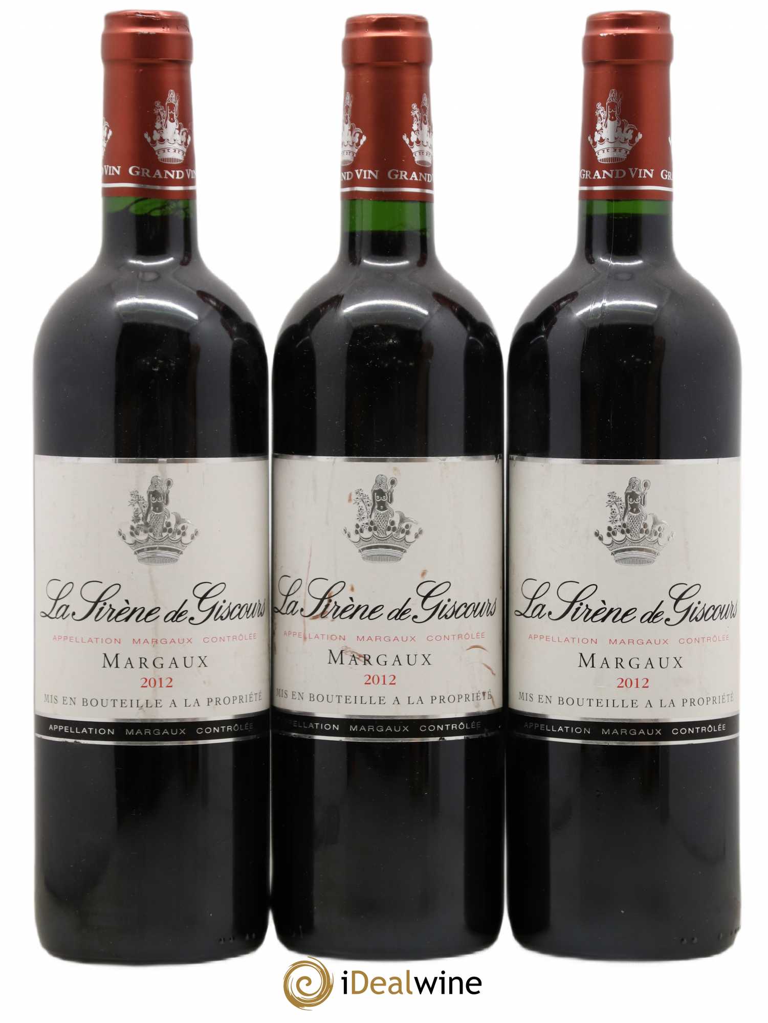 La Sirène de Giscours 2012 - Lot de 3 bouteilles - 0