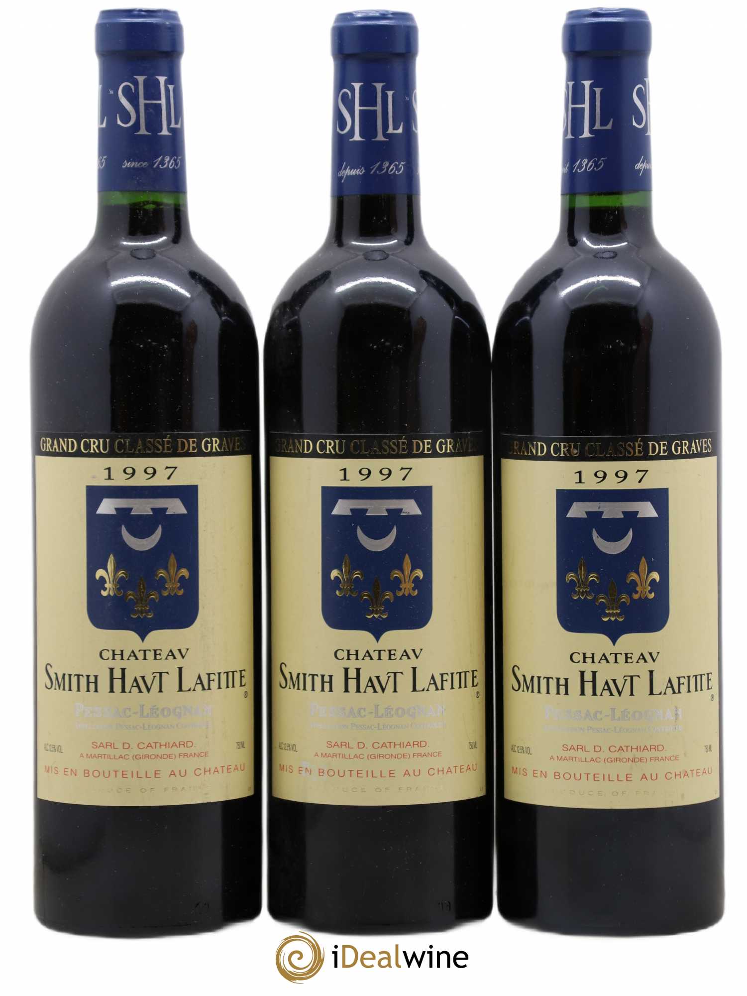 Château Smith Haut Lafitte Cru Classé de Graves 1997 - Lot de 3 bouteilles - 0