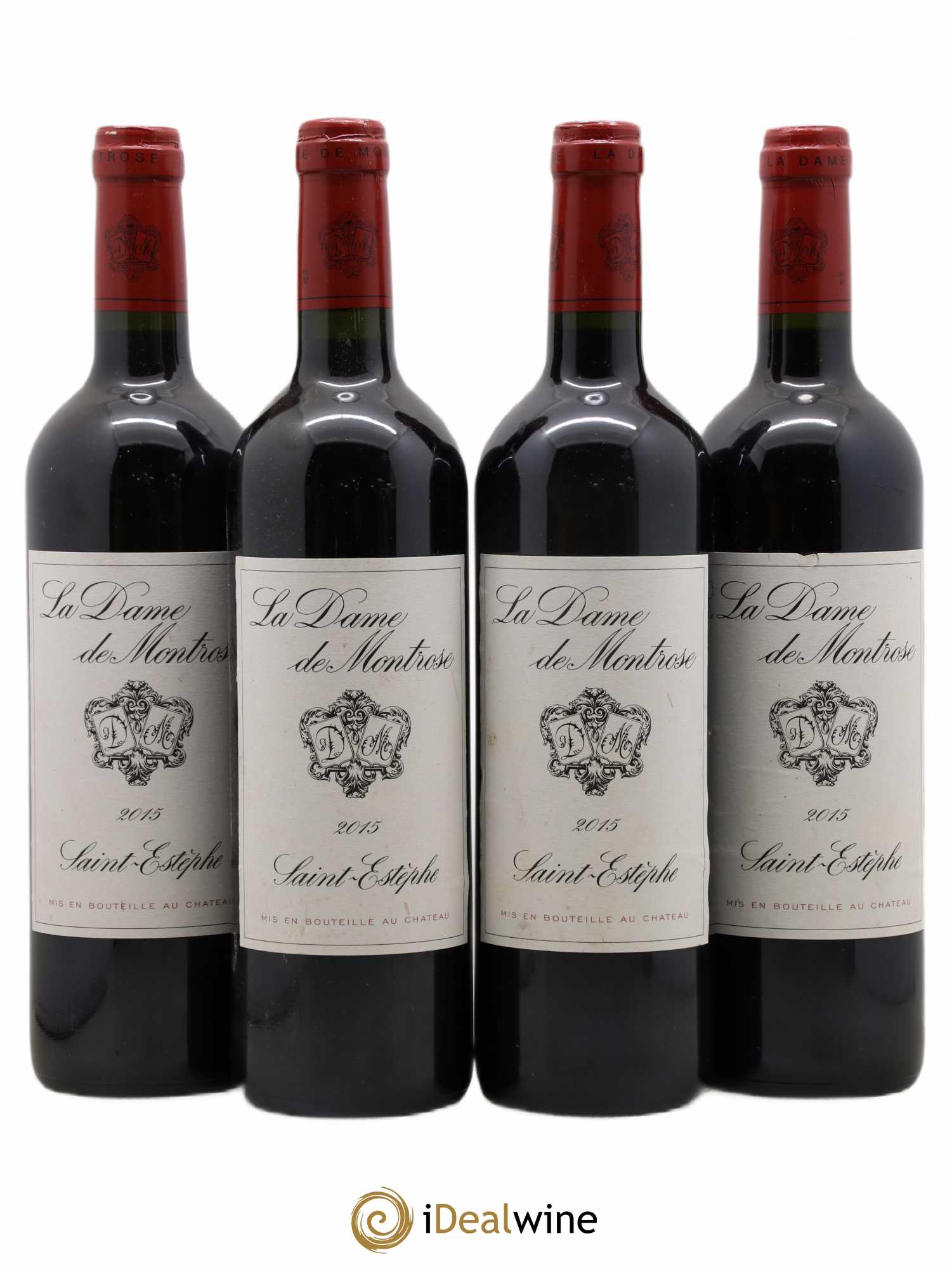 La Dame de Montrose Second Vin 2015 - Lot de 4 bouteilles - 0