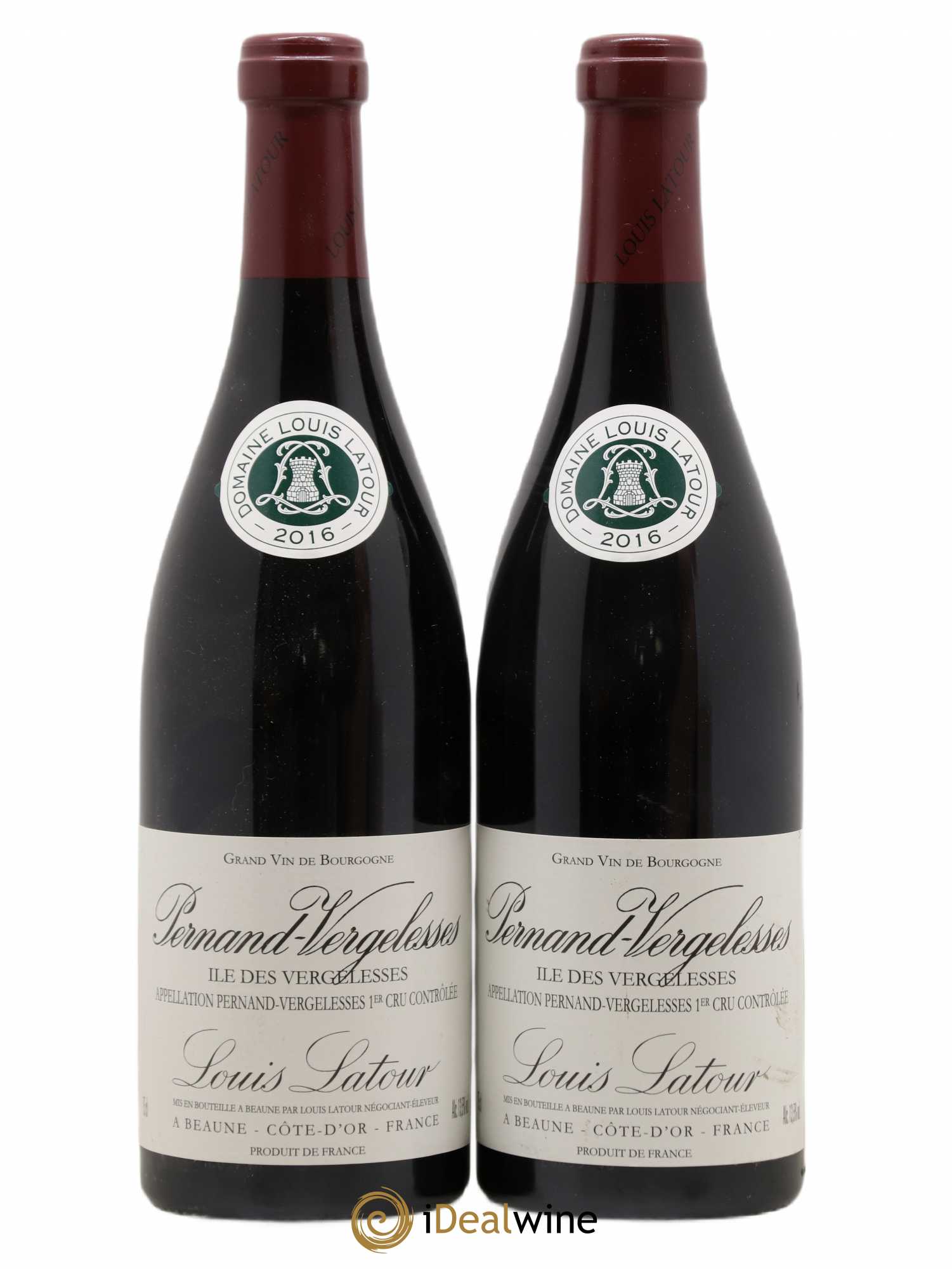 Pernand-Vergelesses 1er Cru Ile des Vergelesses Louis Latour 2016 - Posten von 2 Flaschen - 0